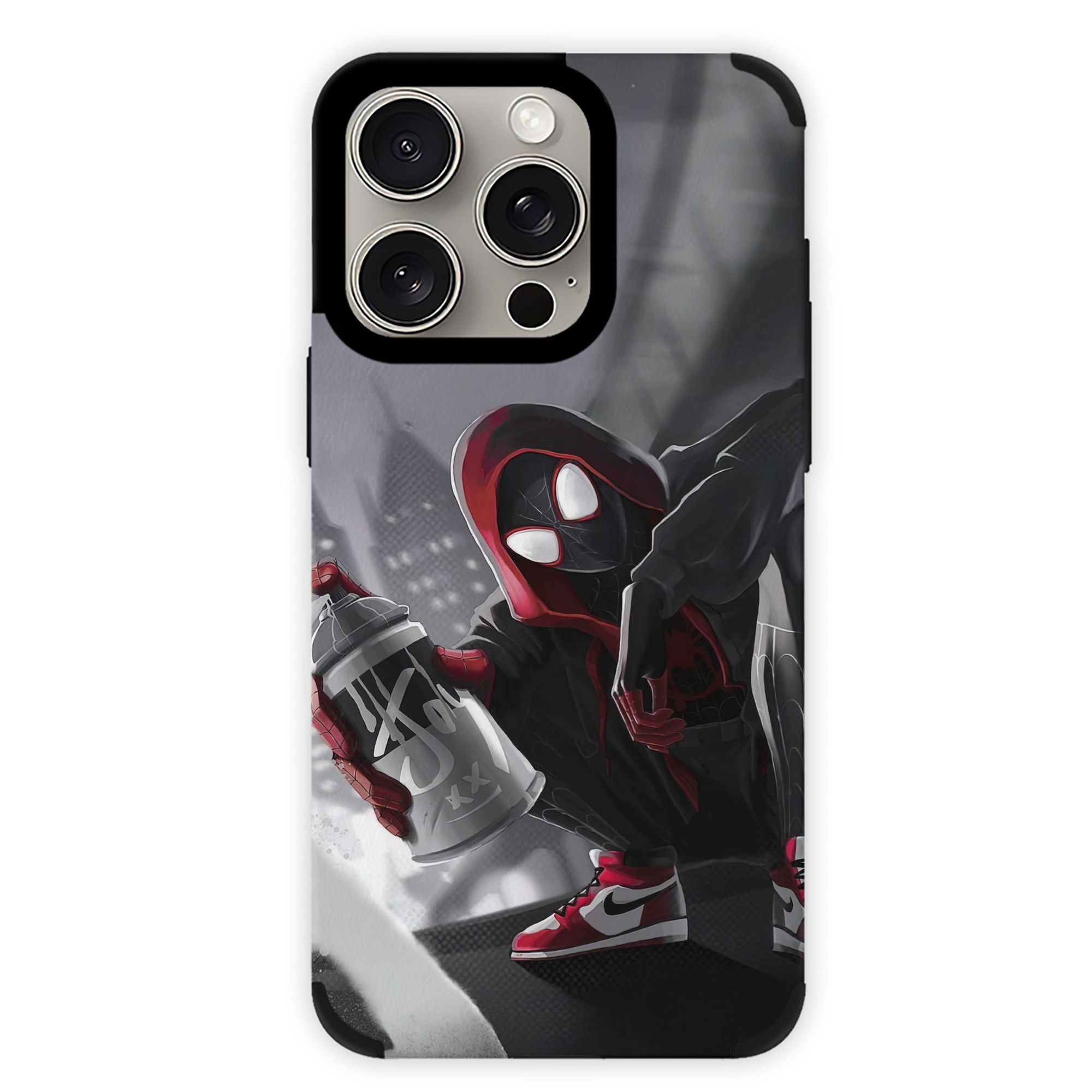 Spider Man スパイダーマン 【iPhone15ProMax対応】 PUレザー スマホケース 耐衝撃＆黄変防止