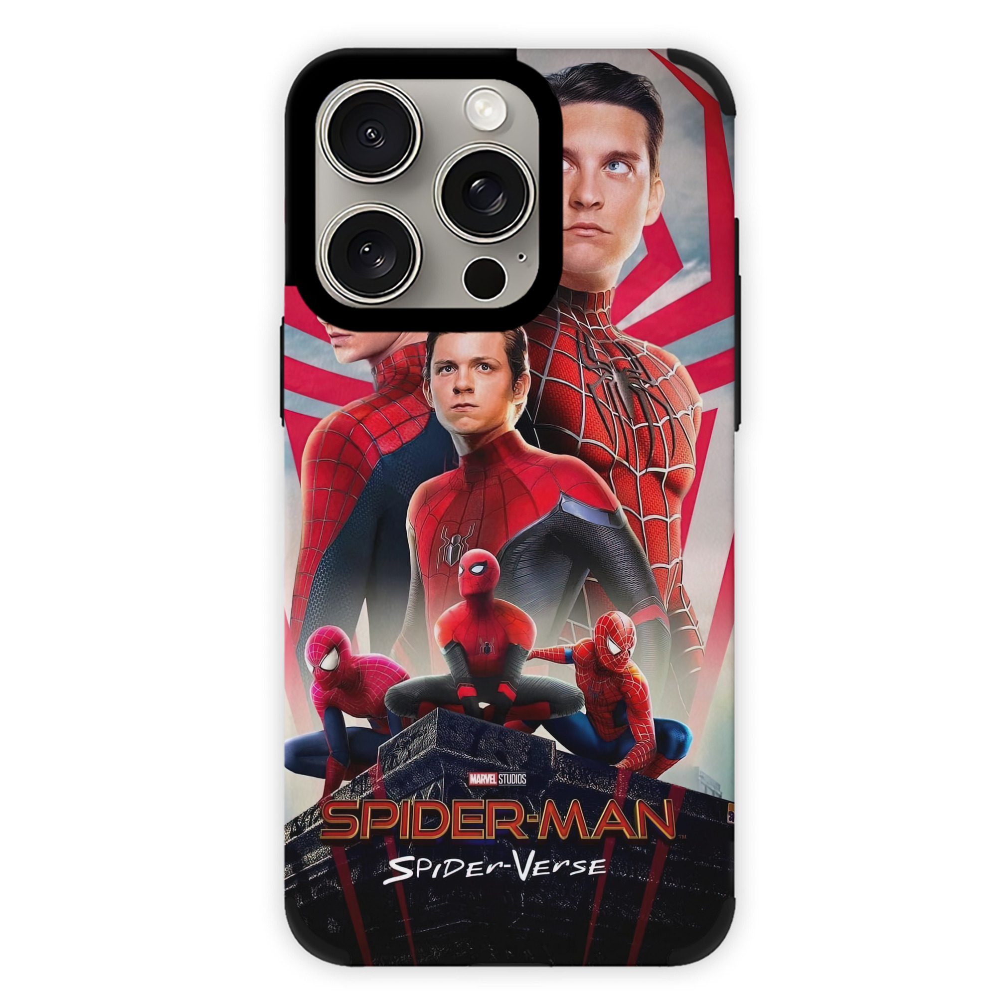 Spider Man スパイダーマン 【iPhone15ProMax対応】 PUレザー スマホケース 耐衝撃＆黄変防止