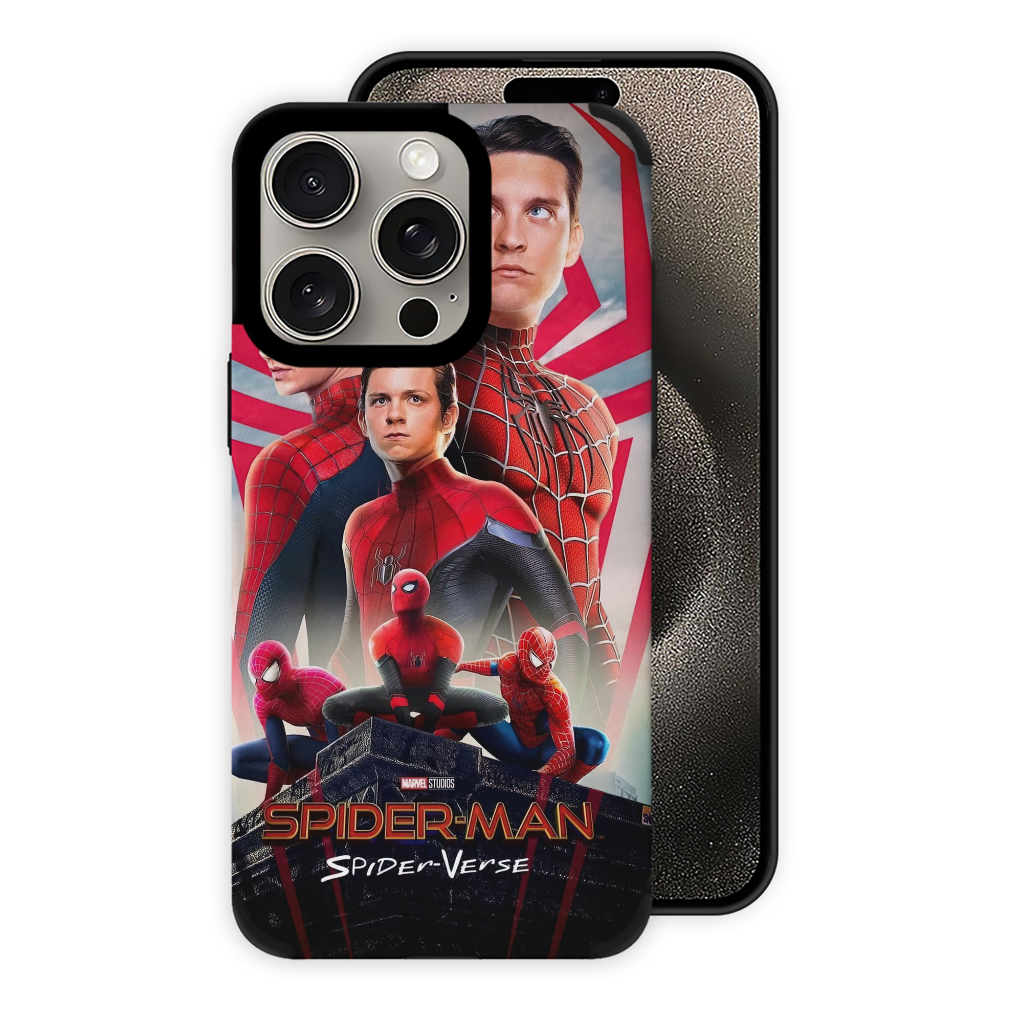 Spider Man スパイダーマン 【iPhone15ProMax対応】 PUレザー スマホケース 耐衝撃＆黄変防止