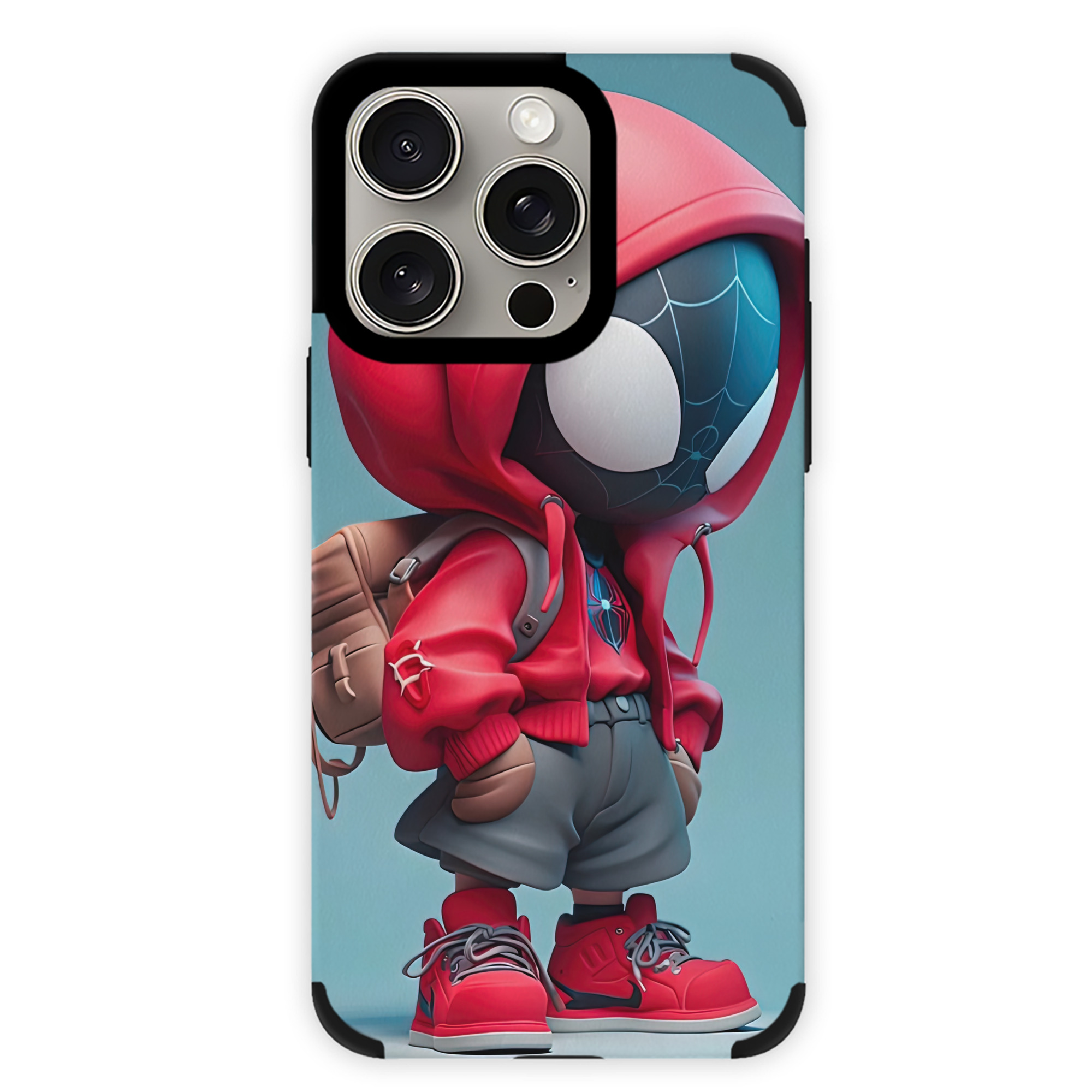 （画像用） Spider Man スパイダーマン 【iPhone15ProMax対応】 PUレザー スマホケース 耐衝撃＆黄変防止