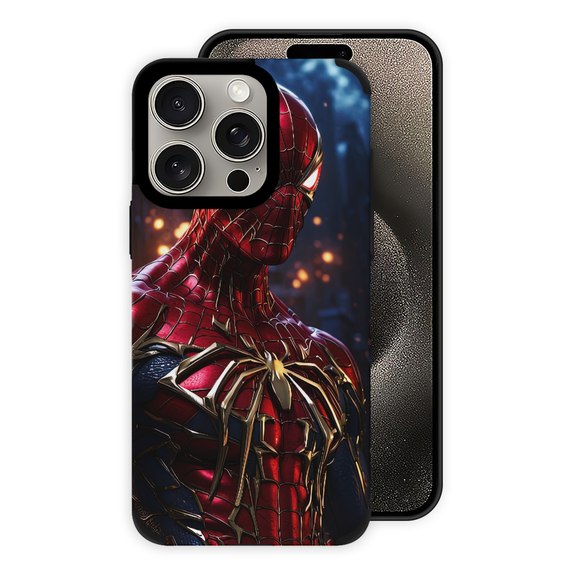 Spider Man スパイダーマン 【iPhone15ProMax対応】 PUレザー スマホケース 耐衝撃＆黄変防止