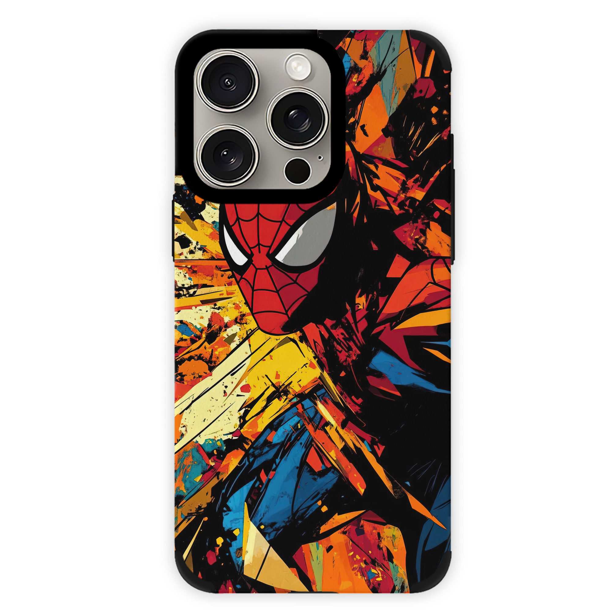Spider Man スパイダーマン 【iPhone15ProMax対応】 PUレザー スマホケース 耐衝撃＆黄変防止