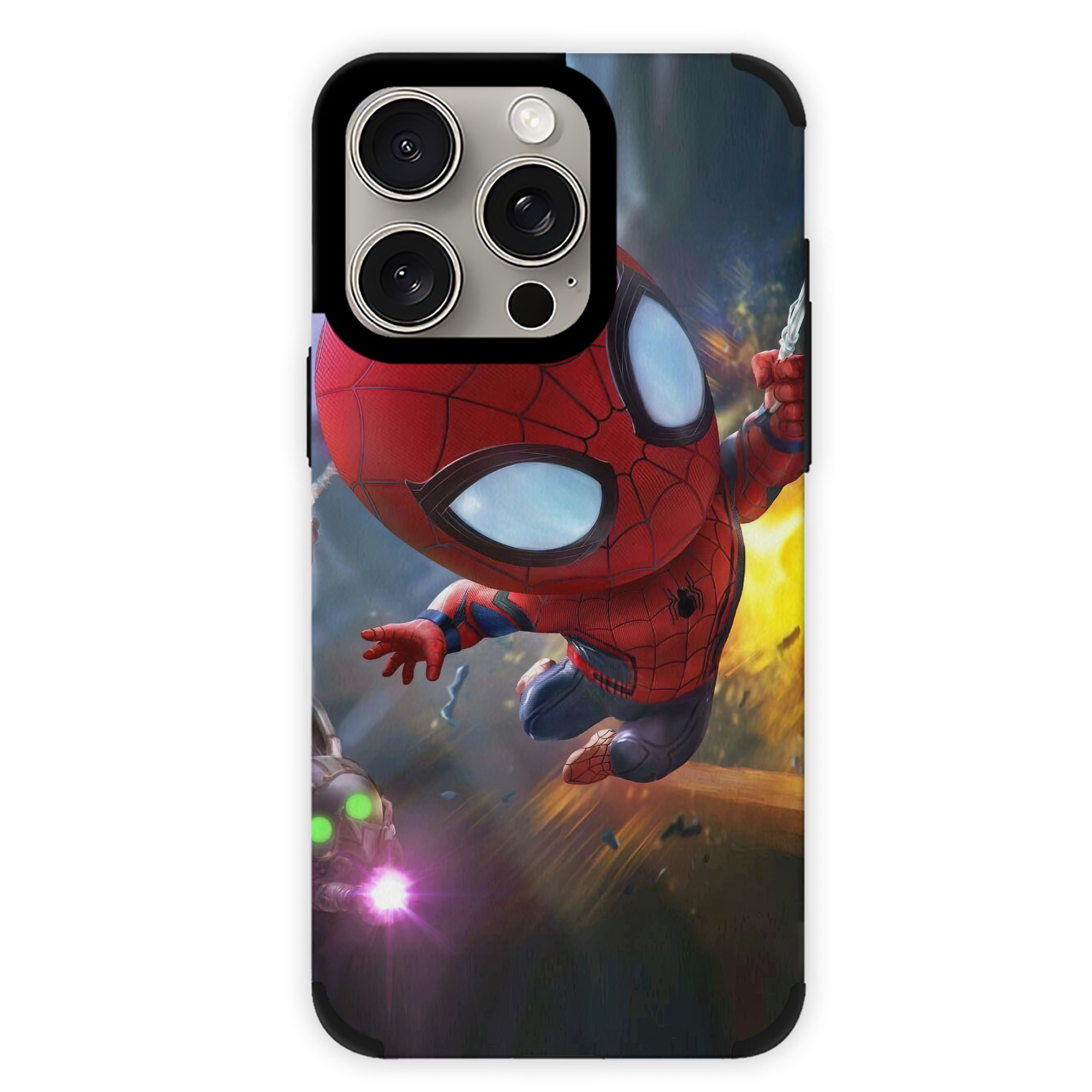 Spider Man スパイダーマン 【iPhone15ProMax対応】 PUレザー スマホケース 耐衝撃＆黄変防止