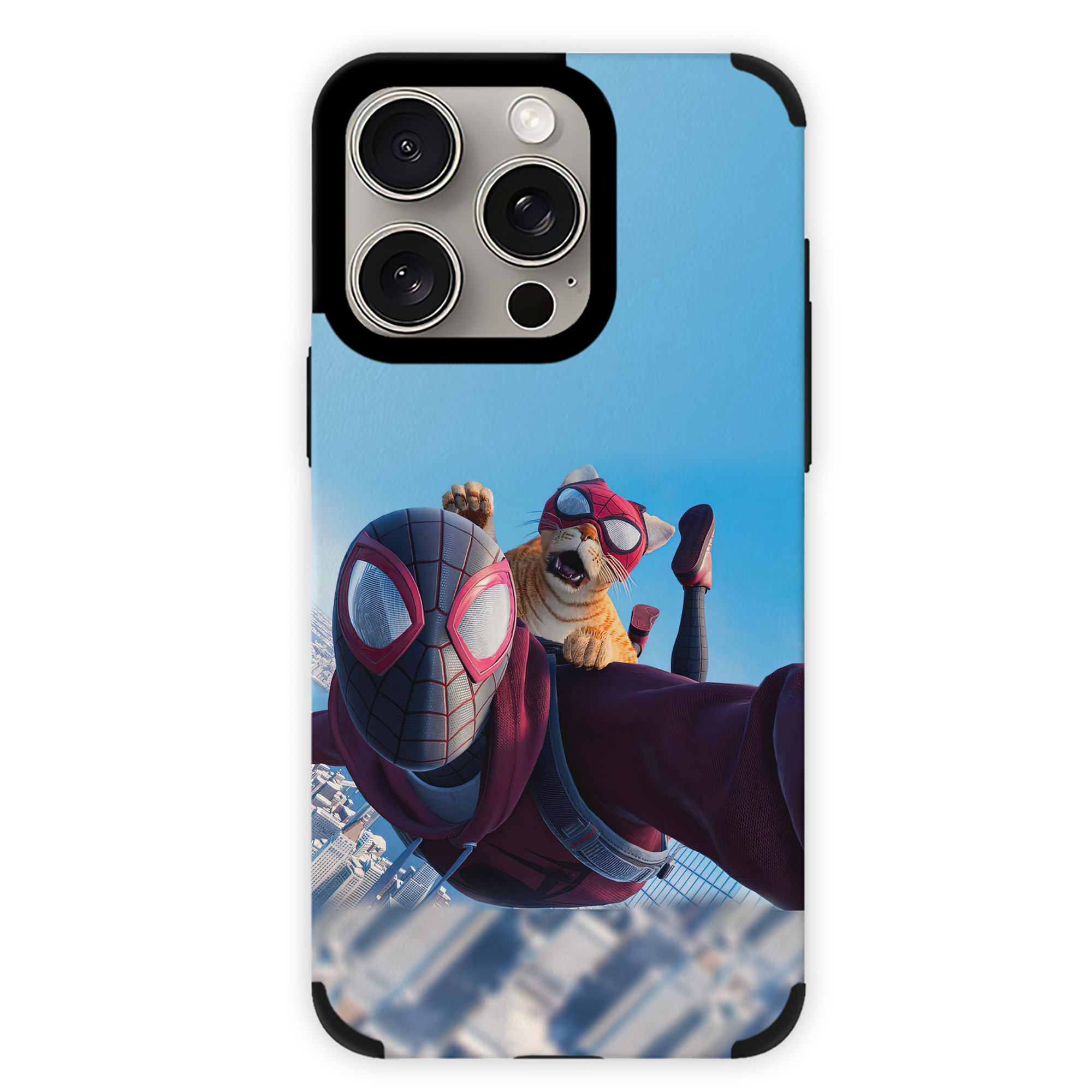Spider Man スパイダーマン 【iPhone15ProMax対応】 PUレザー スマホケース 耐衝撃＆黄変防止
