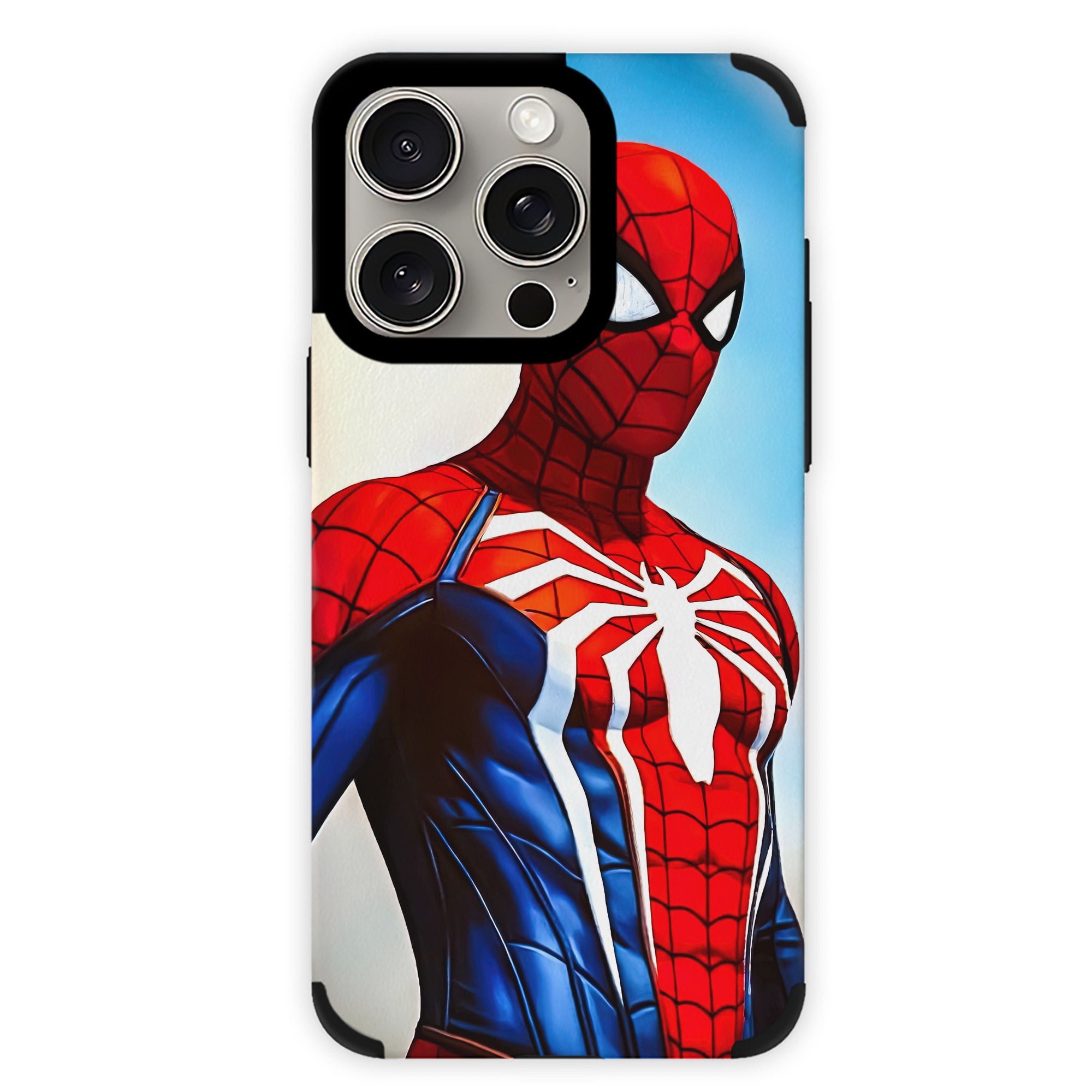 Spider Man スパイダーマン 【iPhone15ProMax対応】 PUレザー スマホケース 耐衝撃＆黄変防止