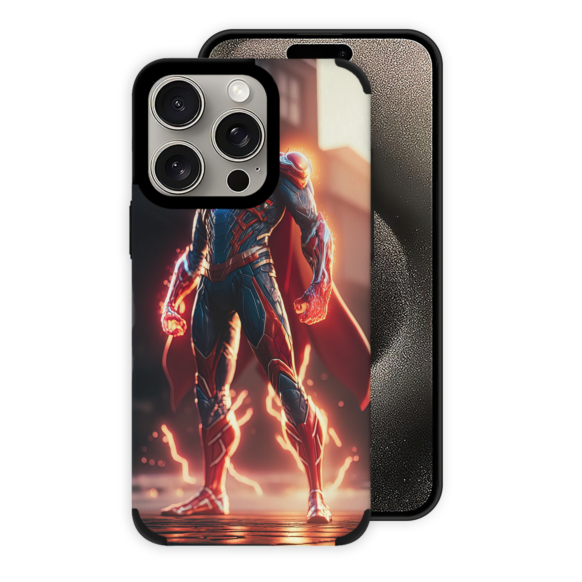 Spider Man スパイダーマン 【iPhone15ProMax対応】 PUレザー スマホケース 耐衝撃＆黄変防止