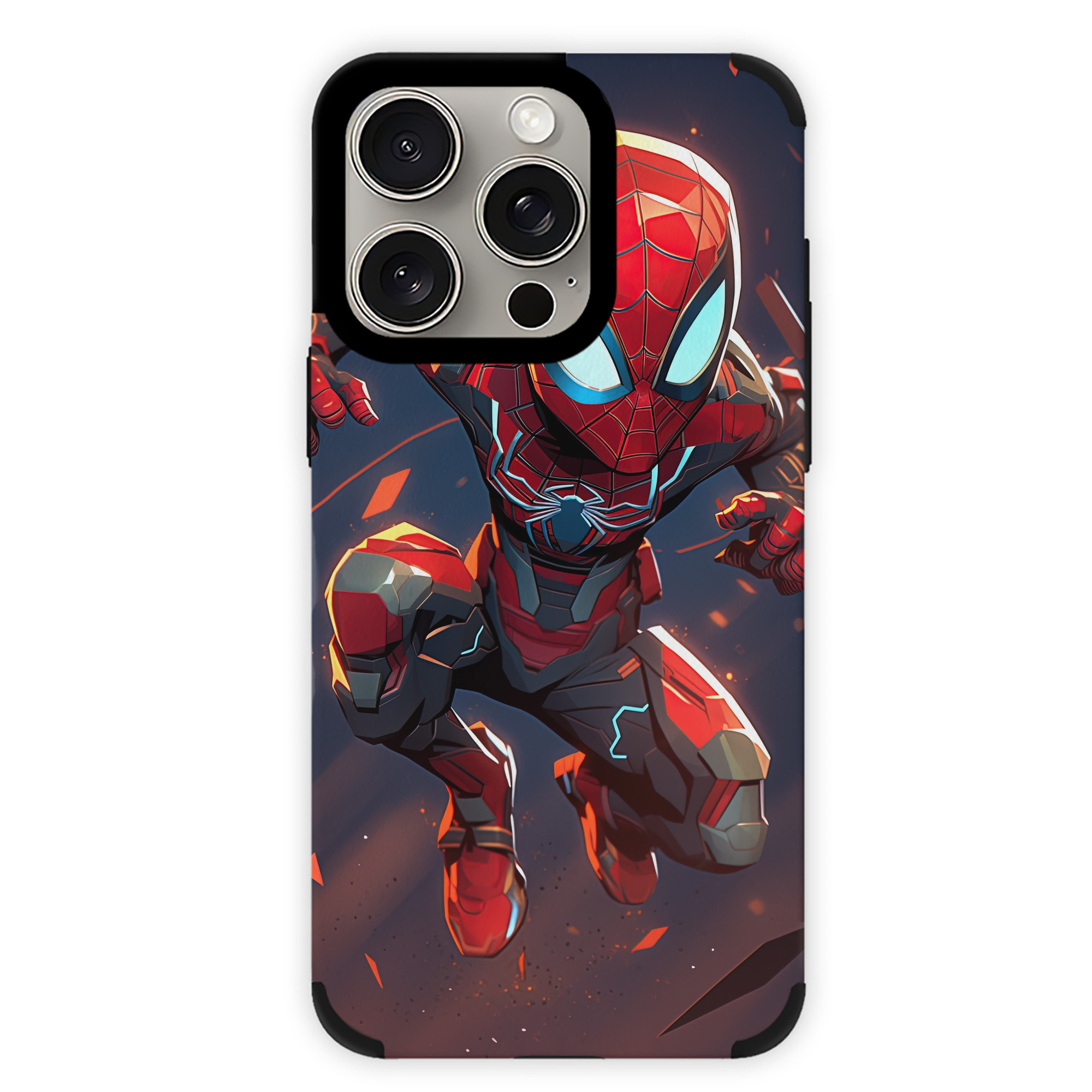 Spider Man スパイダーマン 【iPhone15ProMax対応】 PUレザー スマホケース 耐衝撃＆黄変防止