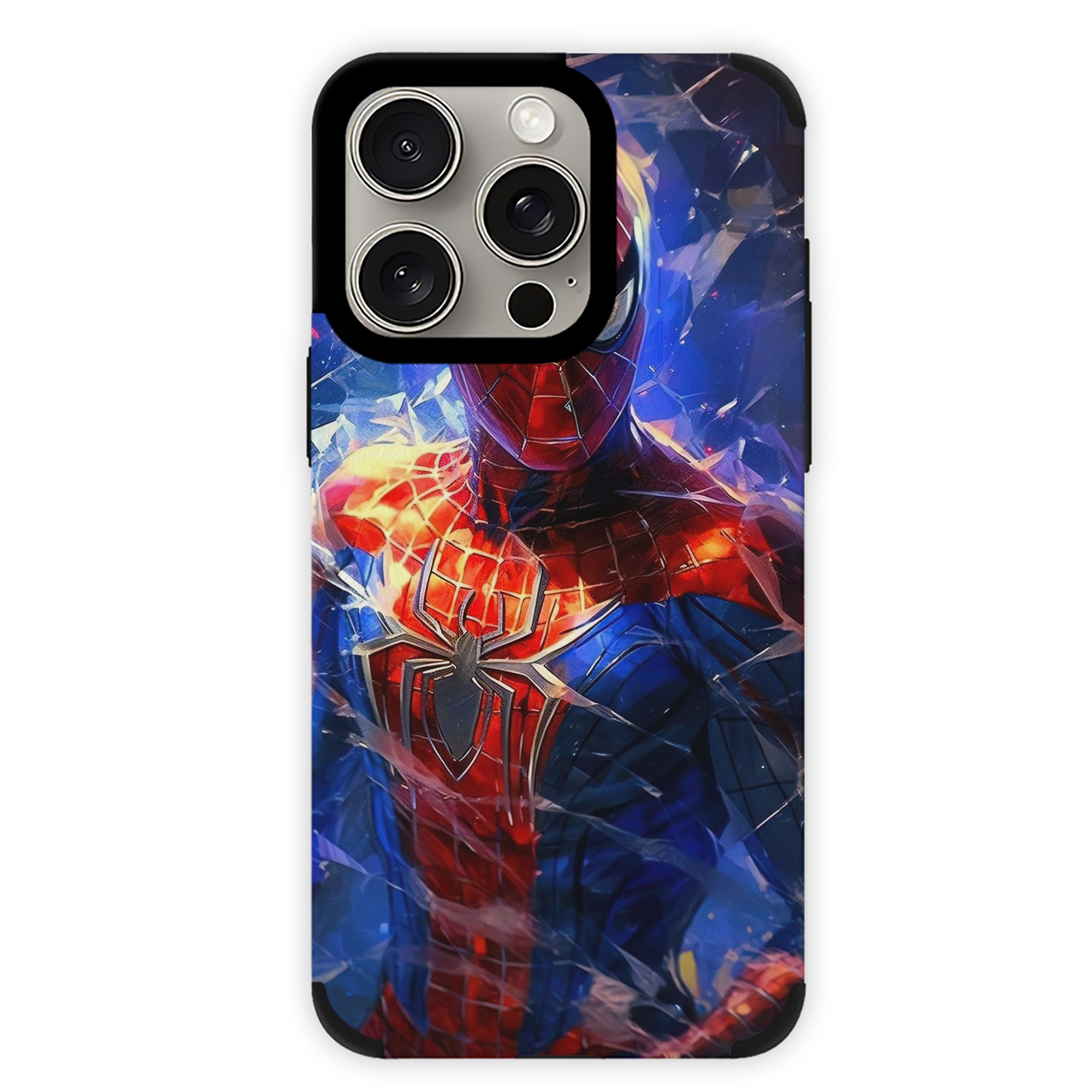 Spider Man スパイダーマン 【iPhone15ProMax対応】 PUレザー スマホケース 耐衝撃＆黄変防止