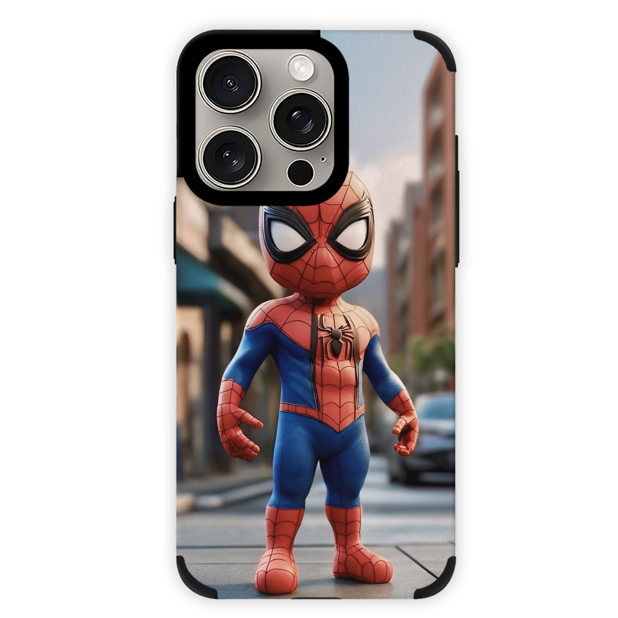 （画像用） Spider Man スパイダーマン 【iPhone15ProMax対応】 PUレザー スマホケース 耐衝撃＆黄変防止