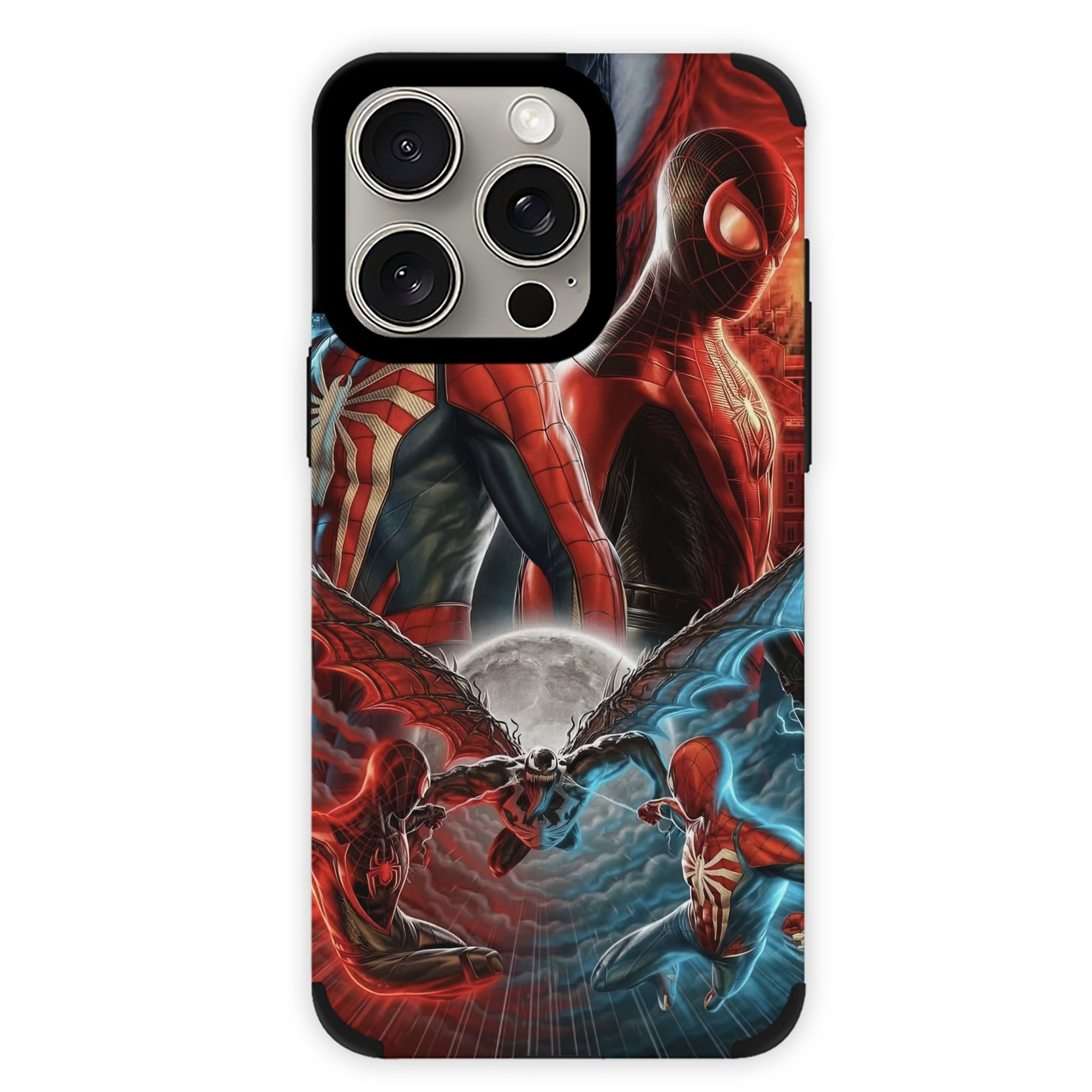 Spider Man スパイダーマン 【iPhone15ProMax対応】 PUレザー スマホケース 耐衝撃＆黄変防止