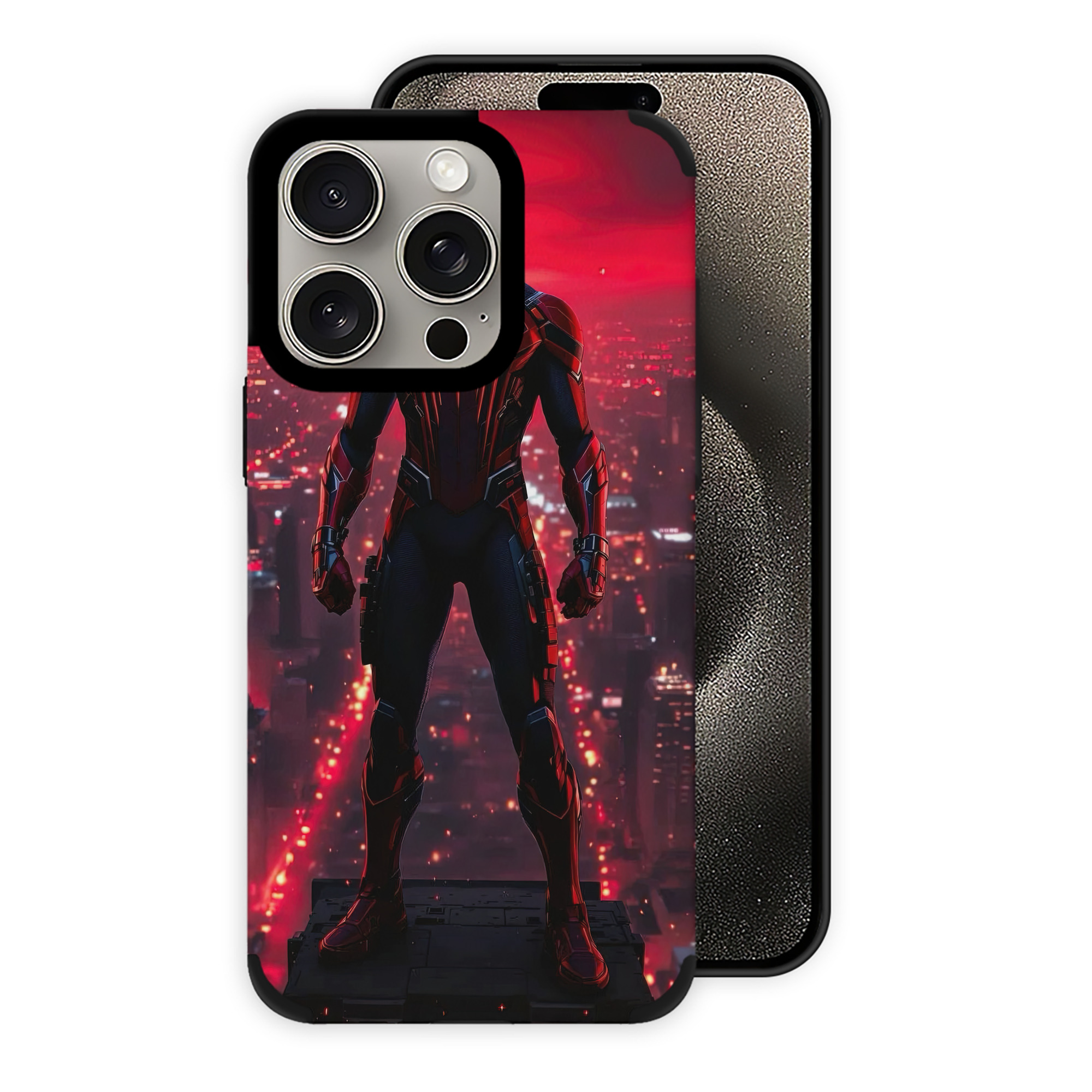 Spider Man スパイダーマン 【iPhone15ProMax対応】 PUレザー スマホケース 耐衝撃＆黄変防止