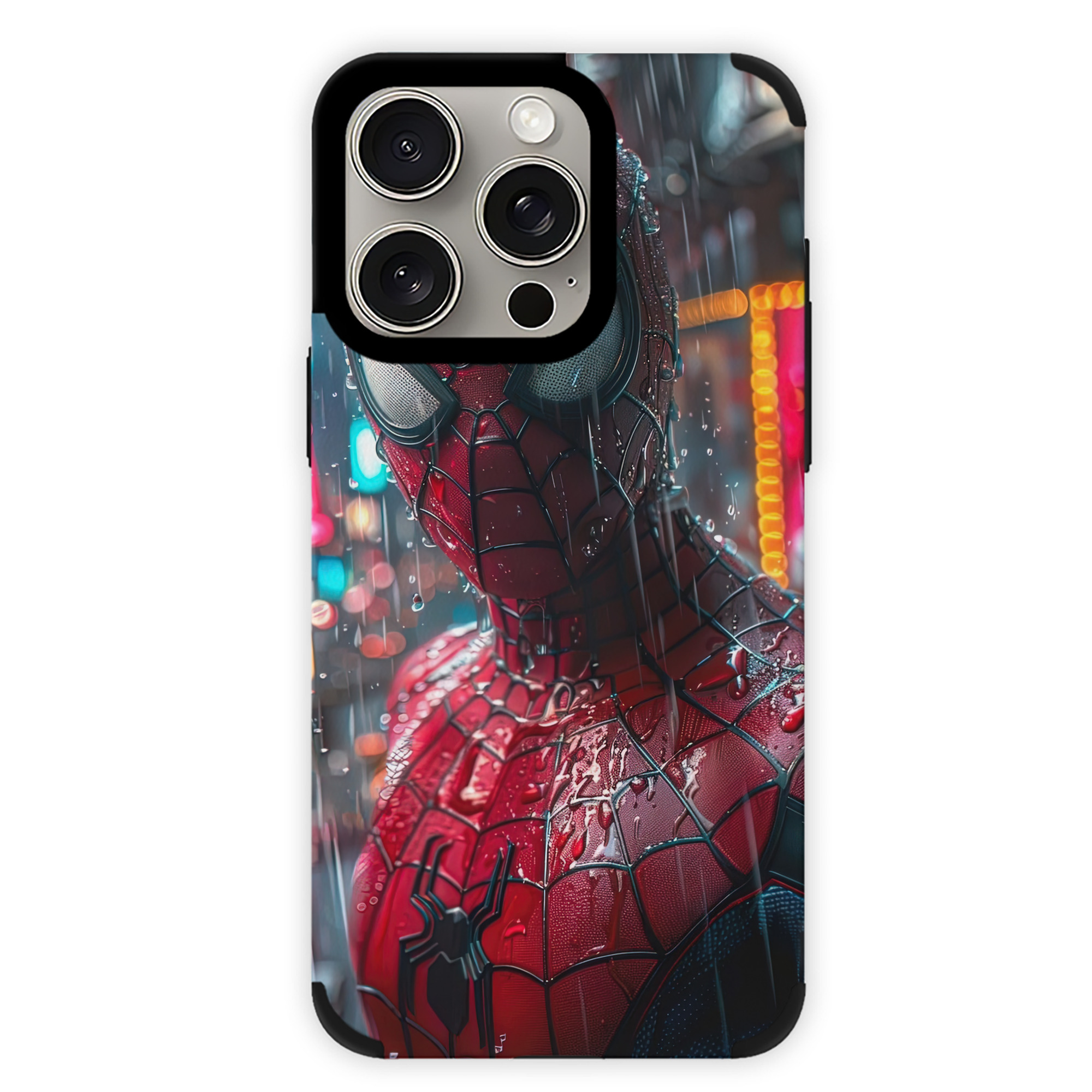 Spider Man スパイダーマン 【iPhone15ProMax対応】 PUレザー スマホケース 耐衝撃＆黄変防止