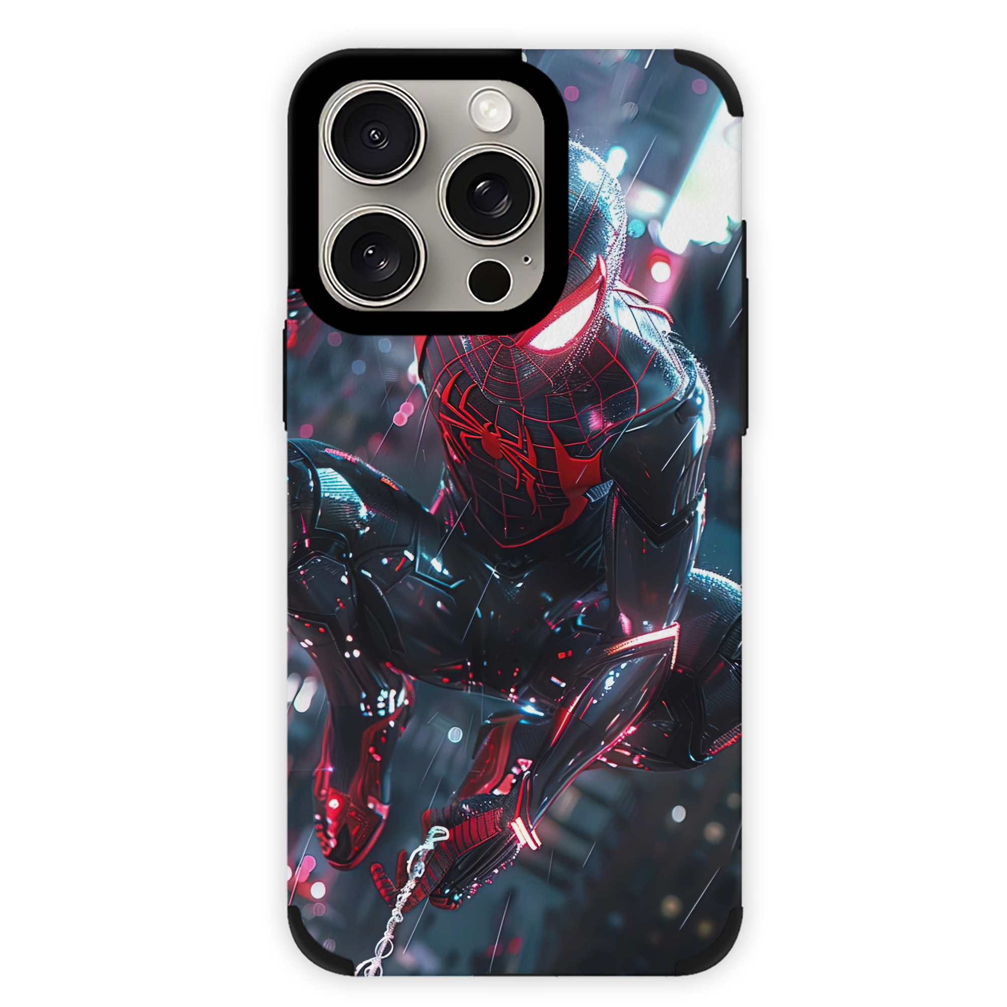 （画像用） Spider Man スパイダーマン 【iPhone15ProMax対応】 PUレザー スマホケース 耐衝撃＆黄変防止