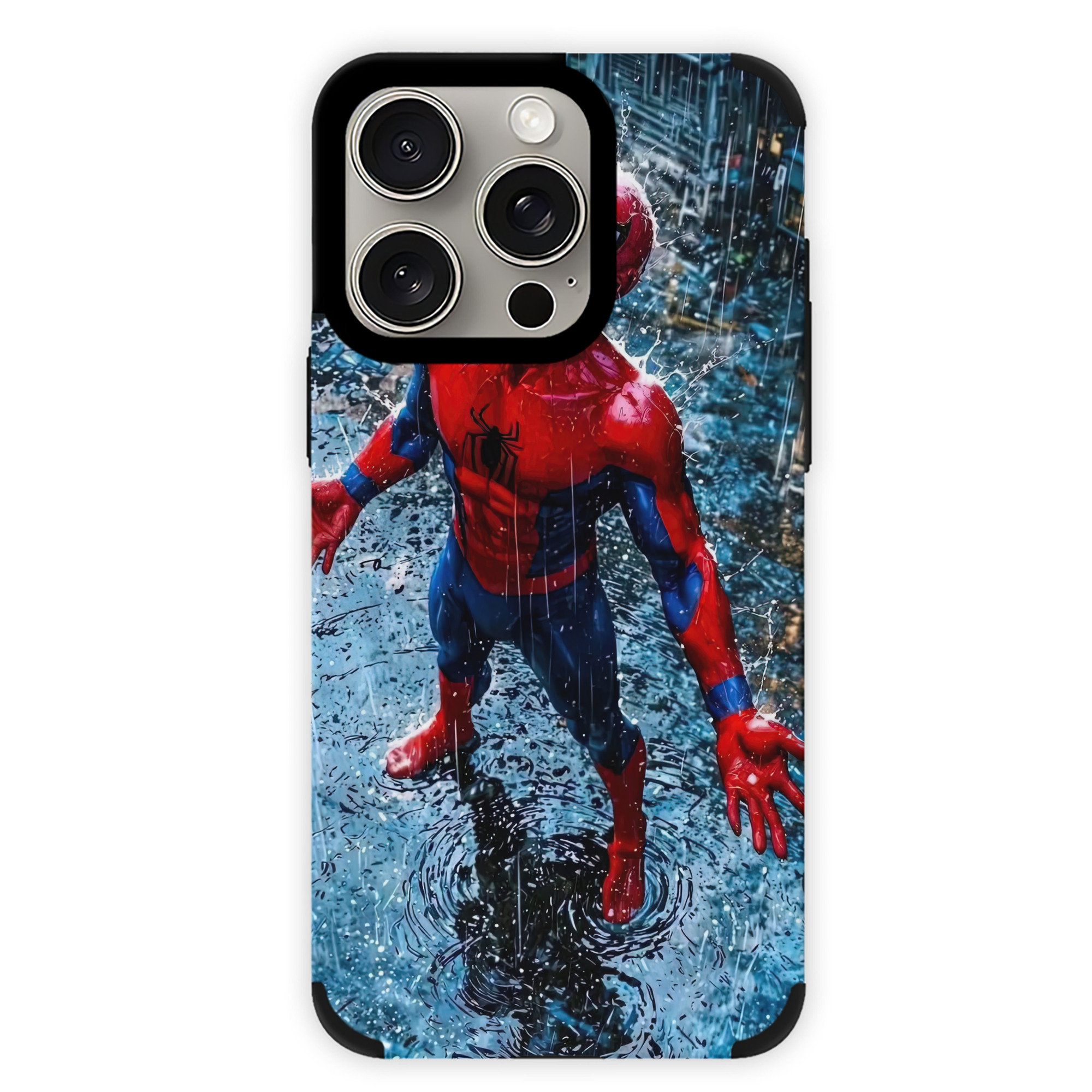 Spider Man スパイダーマン 【iPhone15ProMax対応】 PUレザー スマホケース 耐衝撃＆黄変防止