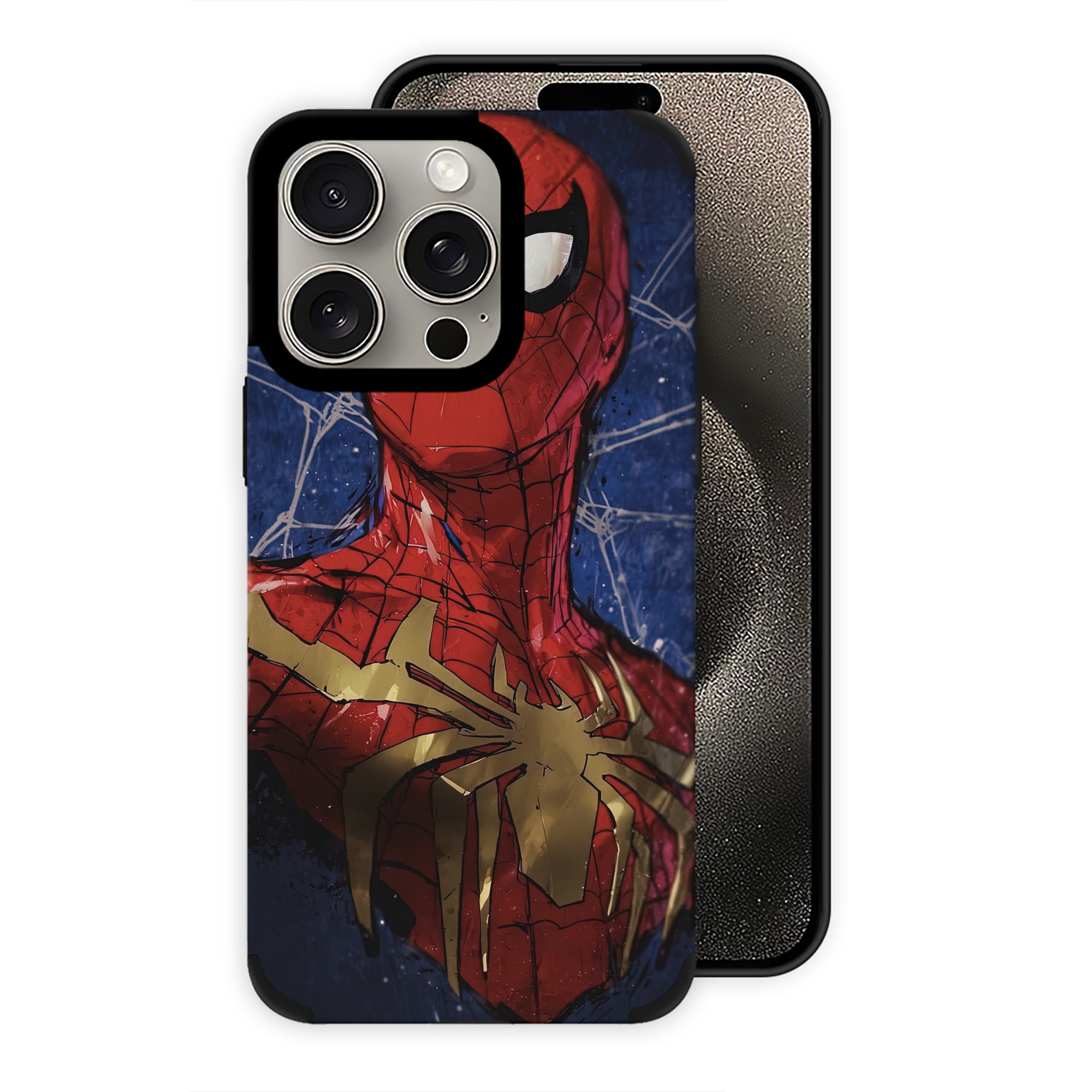 Spider Man スパイダーマン 【iPhone15ProMax対応】 PUレザー スマホケース 耐衝撃＆黄変防止