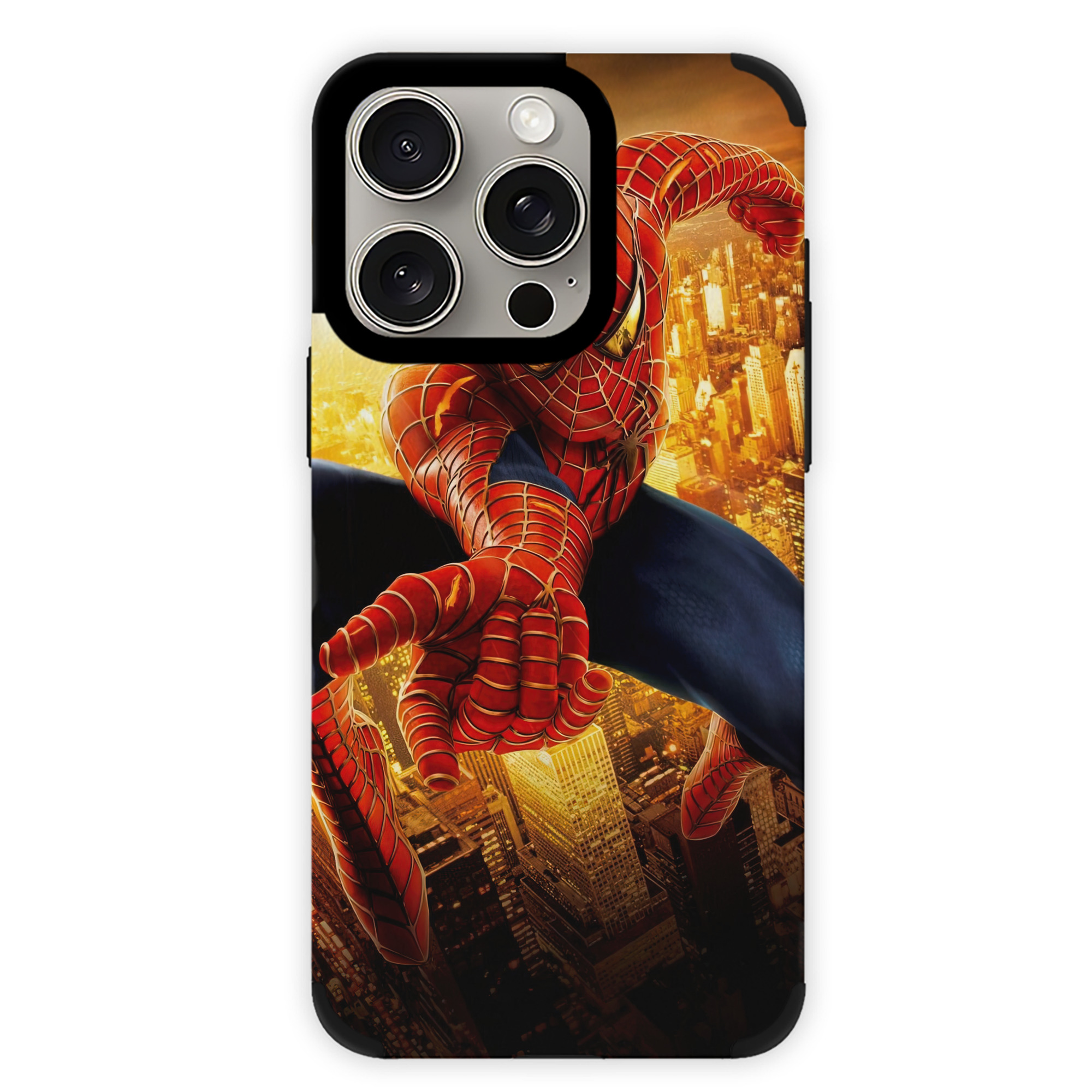 Spider Man スパイダーマン 【iPhone15ProMax対応】 PUレザー スマホケース 耐衝撃＆黄変防止