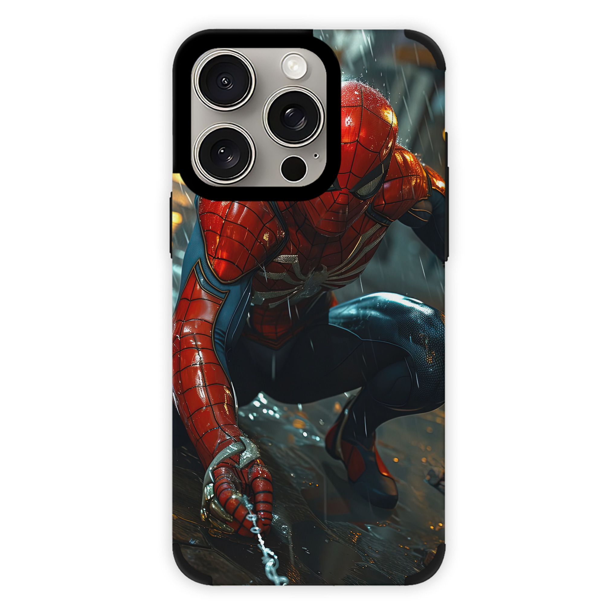 Spider Man スパイダーマン 【iPhone15ProMax対応】 PUレザー スマホケース 耐衝撃＆黄変防止