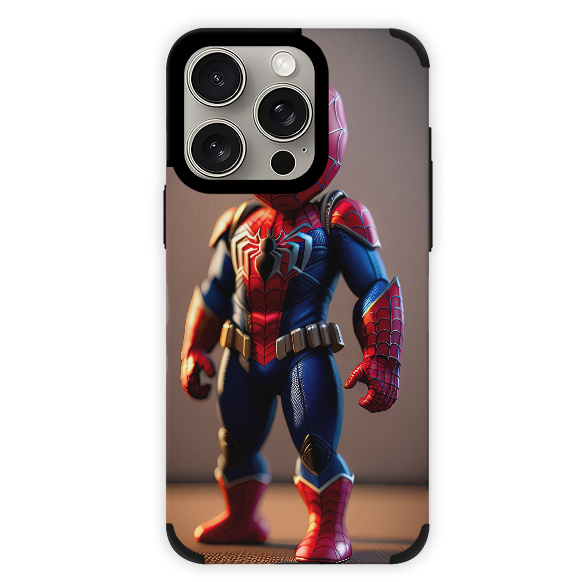 Spider Man スパイダーマン 【iPhone15ProMax対応】 PUレザー スマホケース 耐衝撃＆黄変防止