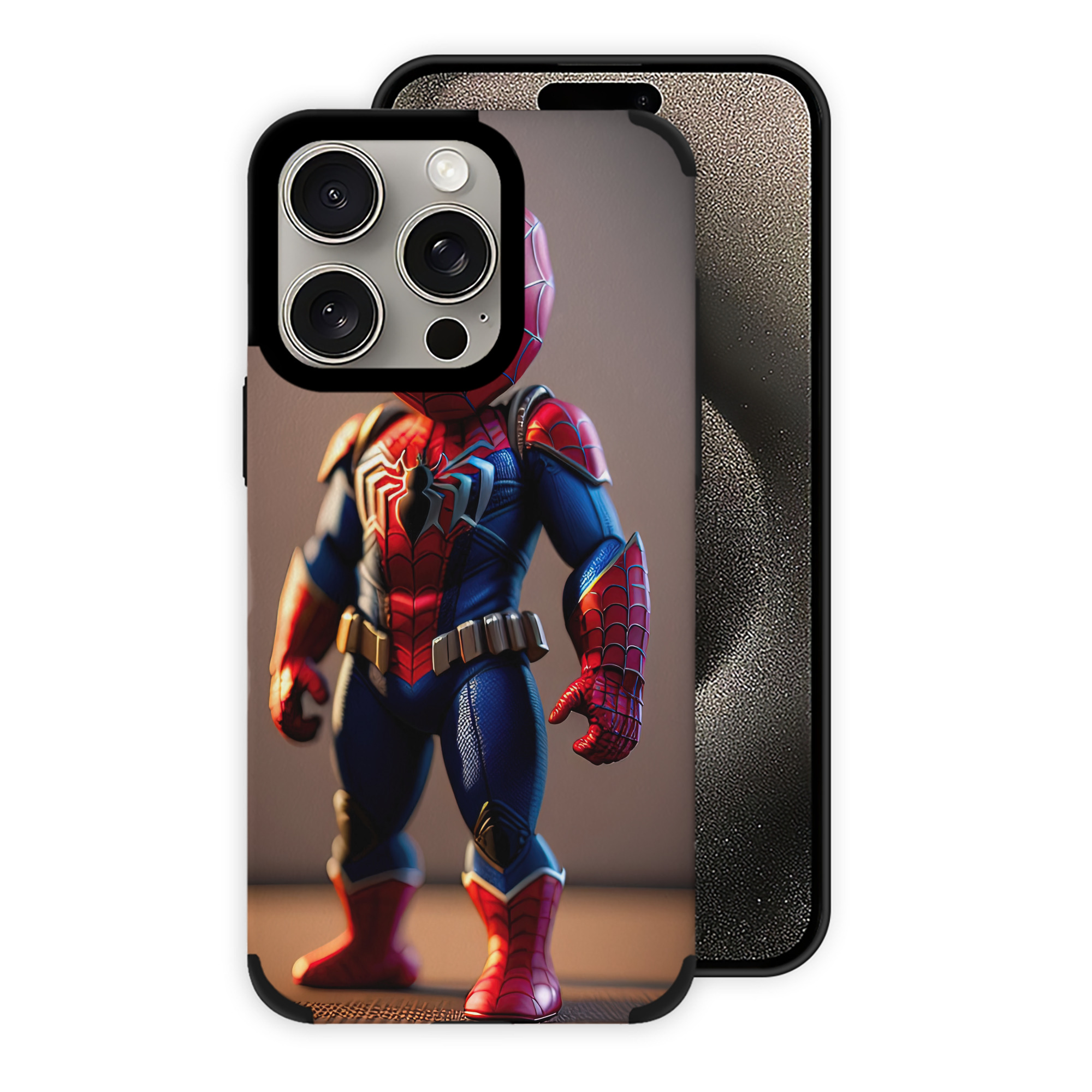 Spider Man スパイダーマン 【iPhone15ProMax対応】 PUレザー スマホケース 耐衝撃＆黄変防止