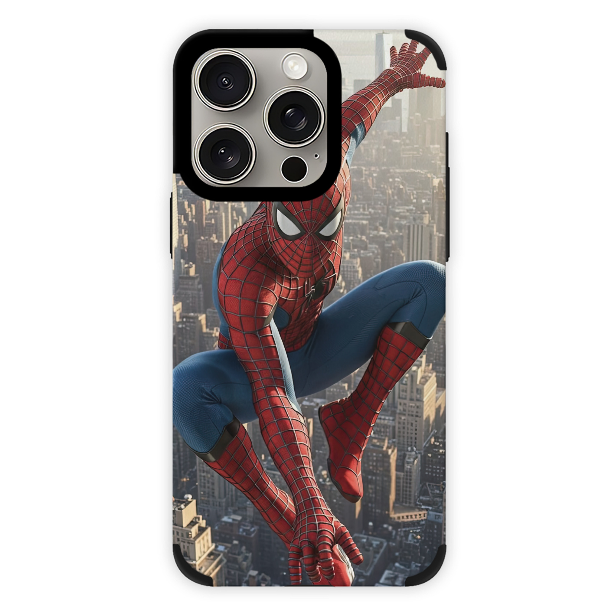 Spider Man スパイダーマン 【iPhone15ProMax対応】 PUレザー スマホケース 耐衝撃＆黄変防止