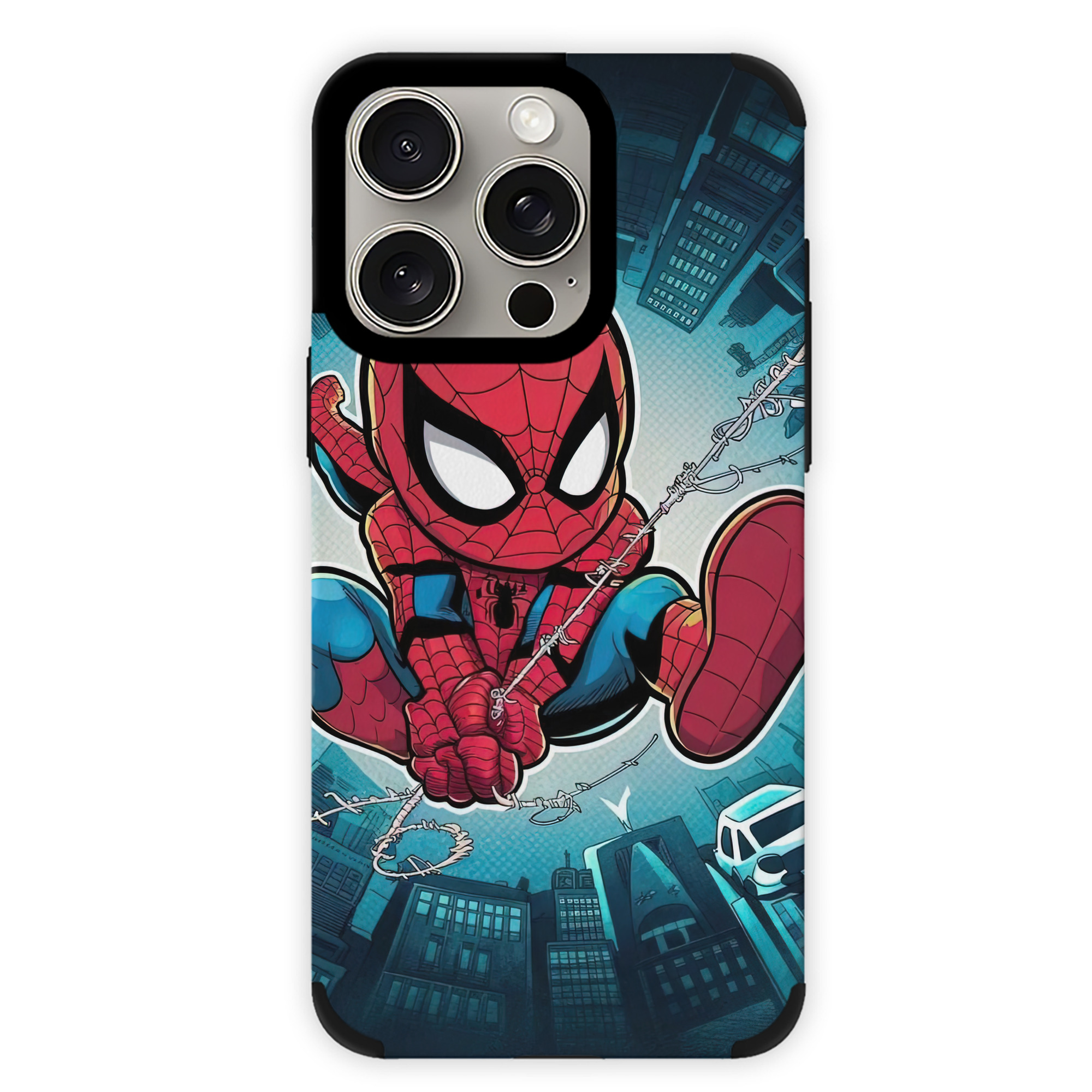 Spider Man スパイダーマン 【iPhone15ProMax対応】 PUレザー スマホケース 耐衝撃＆黄変防止