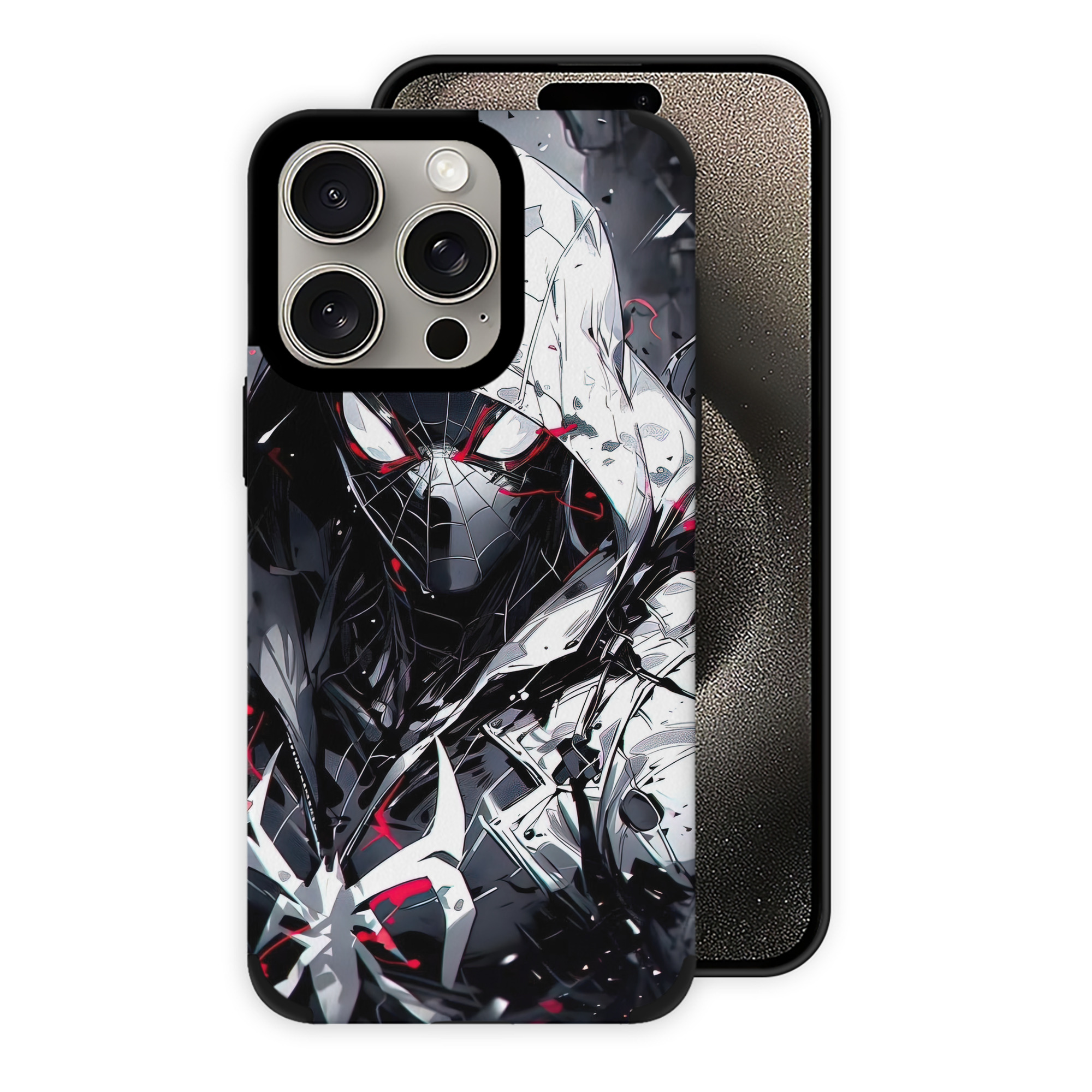 Spider Man スパイダーマン 【iPhone15ProMax対応】 PUレザー スマホケース 耐衝撃＆黄変防止