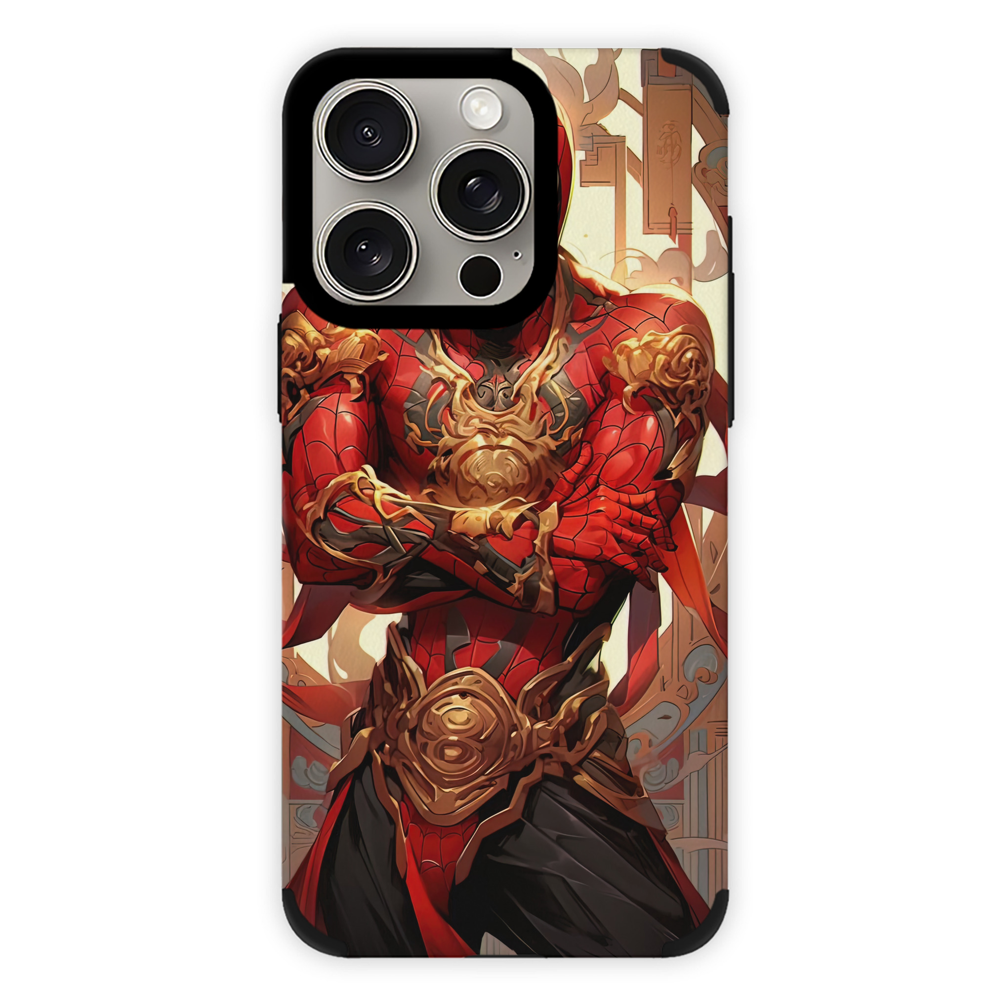 Spider Man スパイダーマン 【iPhone15ProMax対応】 PUレザー スマホケース 耐衝撃＆黄変防止