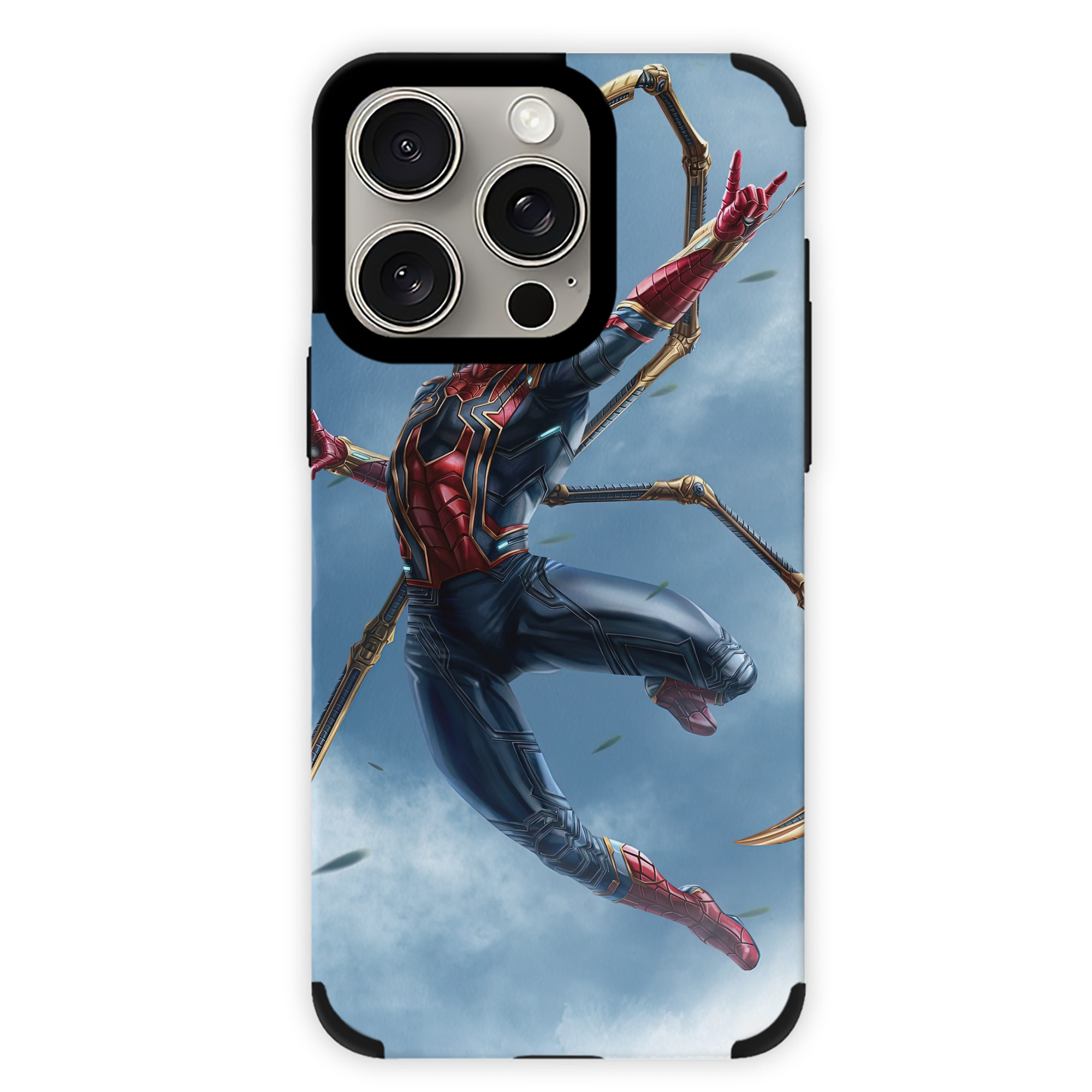 （画像用） Spider Man スパイダーマン 【iPhone15ProMax対応】 PUレザー スマホケース 耐衝撃＆黄変防止