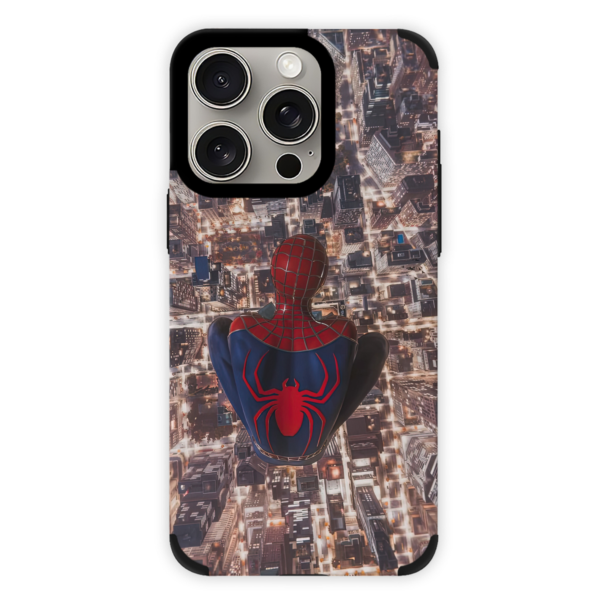 Spider Man スパイダーマン 【iPhone15ProMax対応】 PUレザー スマホケース 耐衝撃＆黄変防止