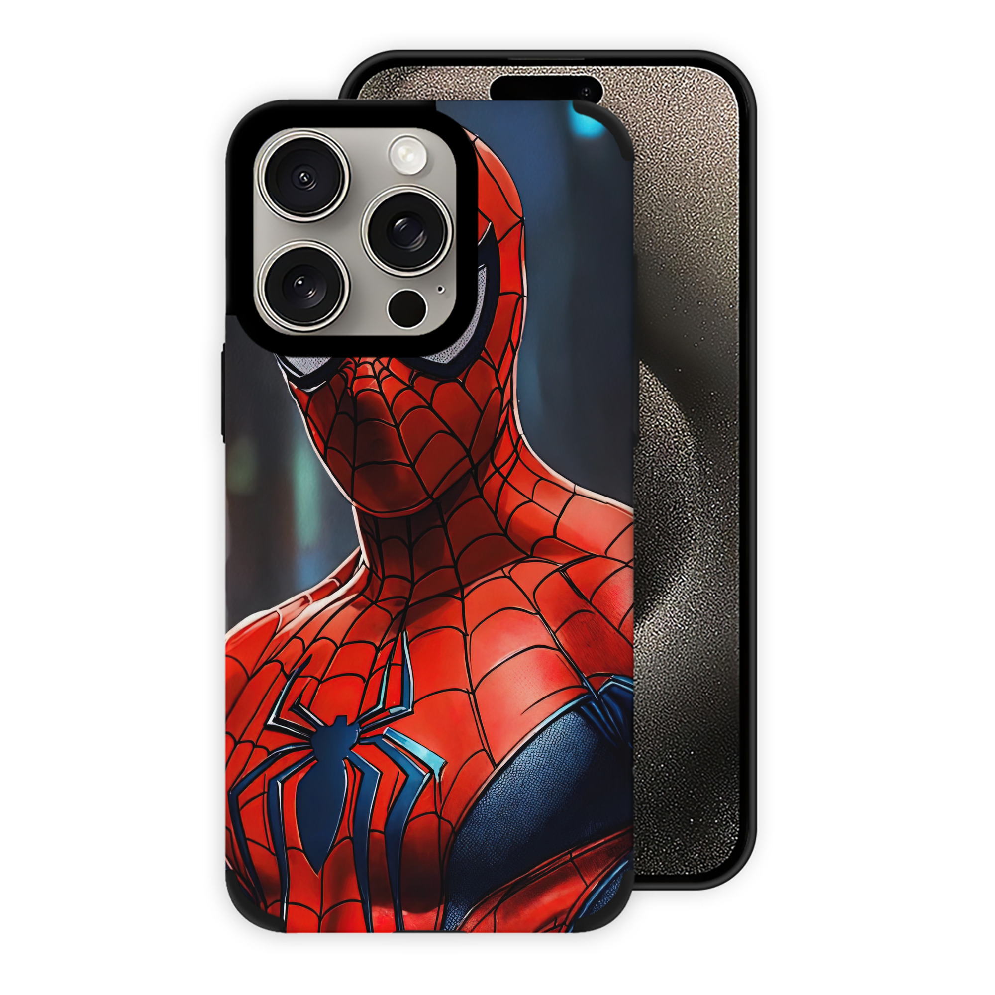 Spider Man スパイダーマン 【iPhone15ProMax対応】 PUレザー スマホケース 耐衝撃＆黄変防止