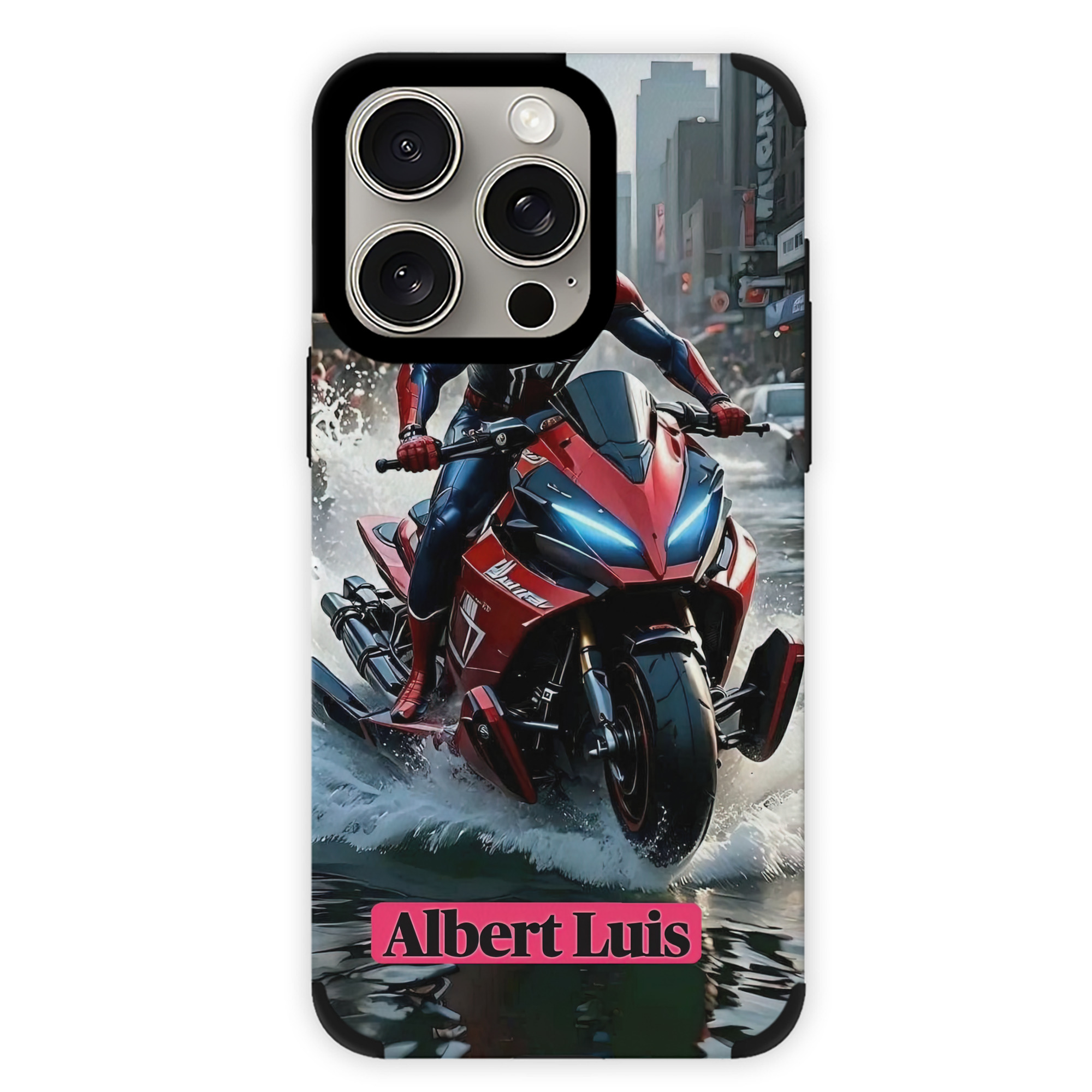 Spider Man スパイダーマン 【iPhone15ProMax対応】 PUレザー スマホケース 耐衝撃＆黄変防止
