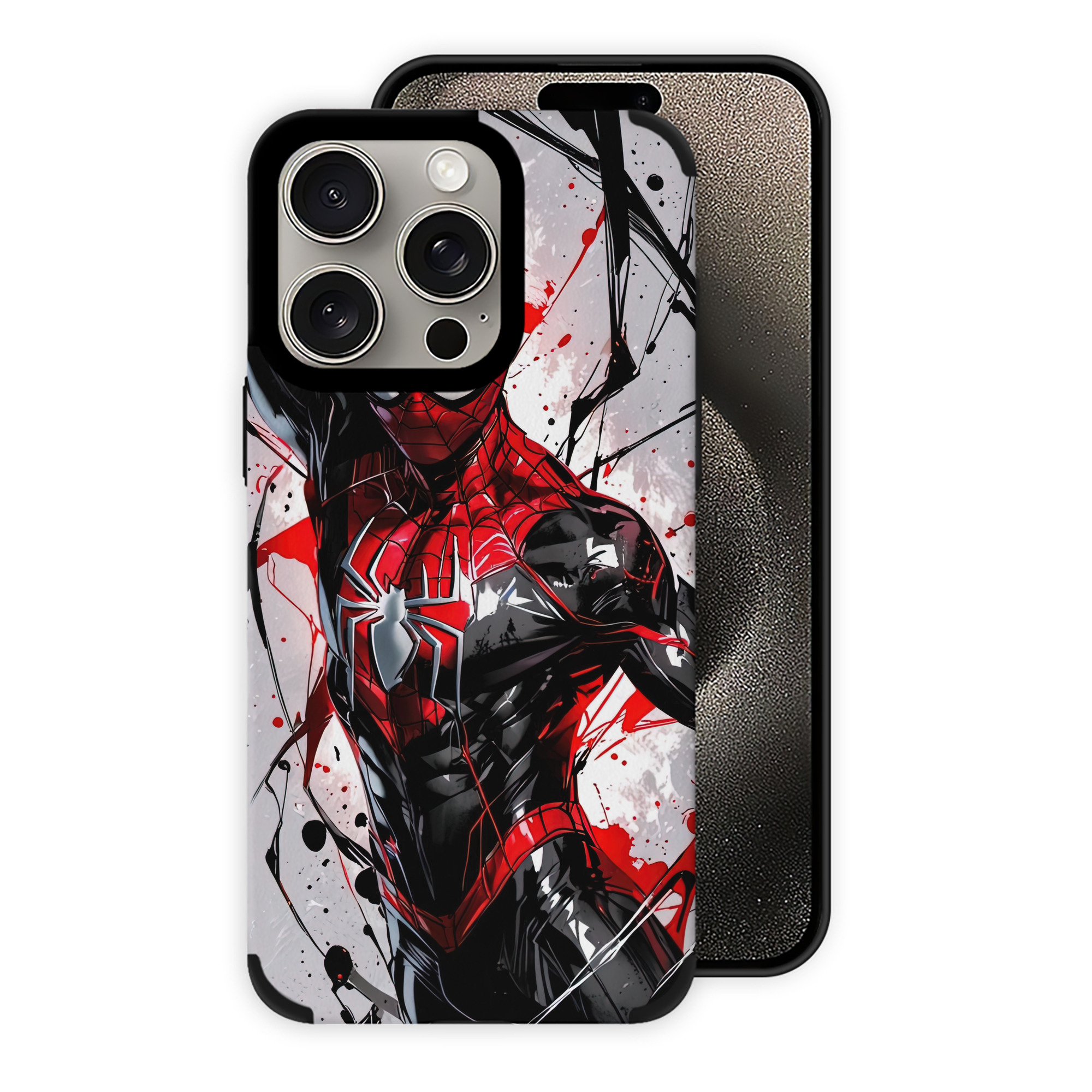 Spider Man スパイダーマン 【iPhone15ProMax対応】 PUレザー スマホケース 耐衝撃＆黄変防止