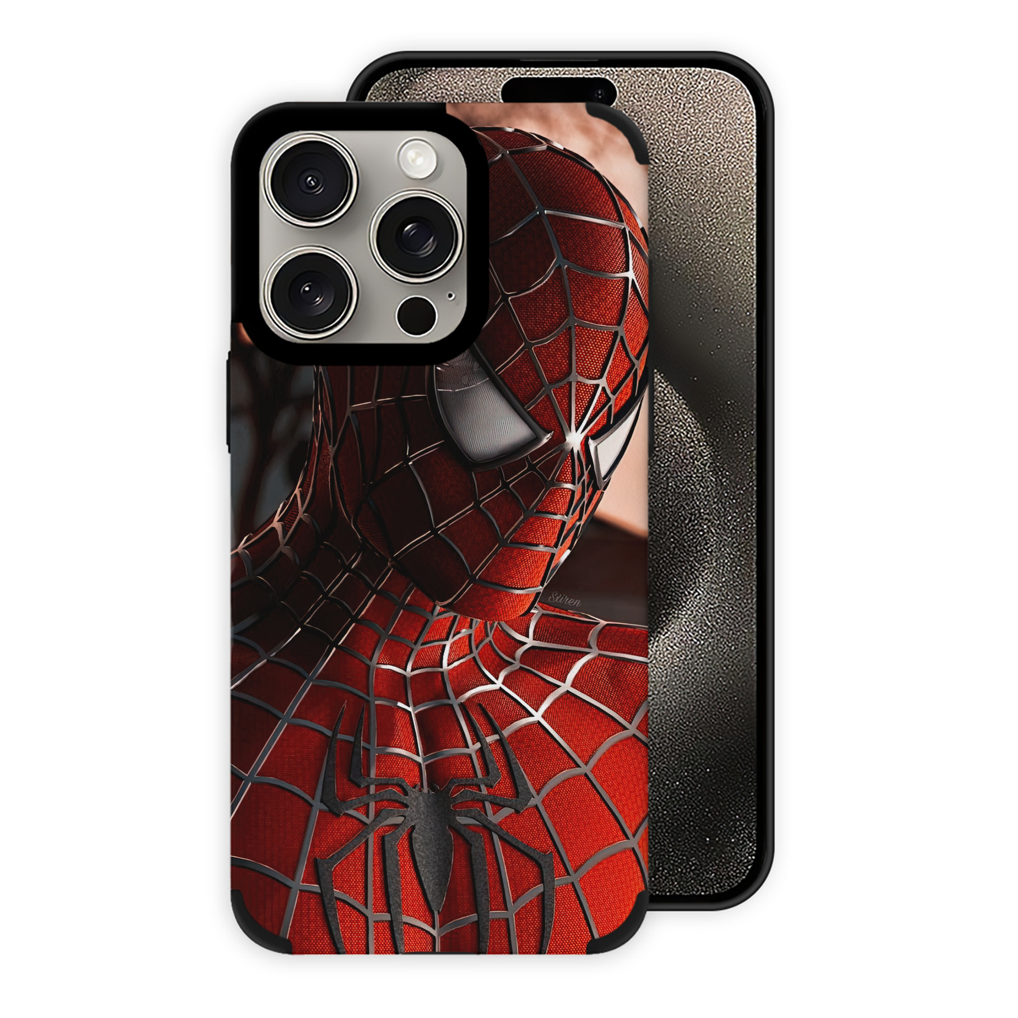 Spider Man スパイダーマン 【iPhone15ProMax対応】 PUレザー スマホケース 耐衝撃＆黄変防止