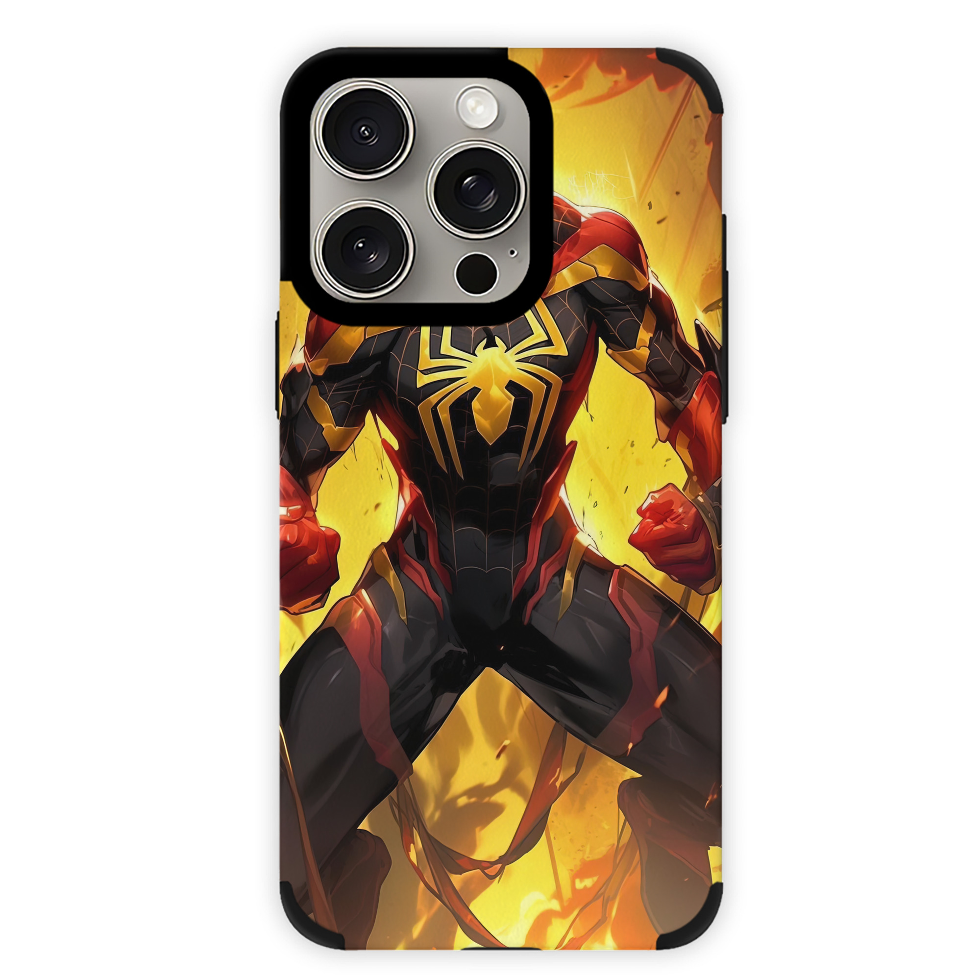 Spider Man スパイダーマン 【iPhone15ProMax対応】 PUレザー スマホケース 耐衝撃＆黄変防止