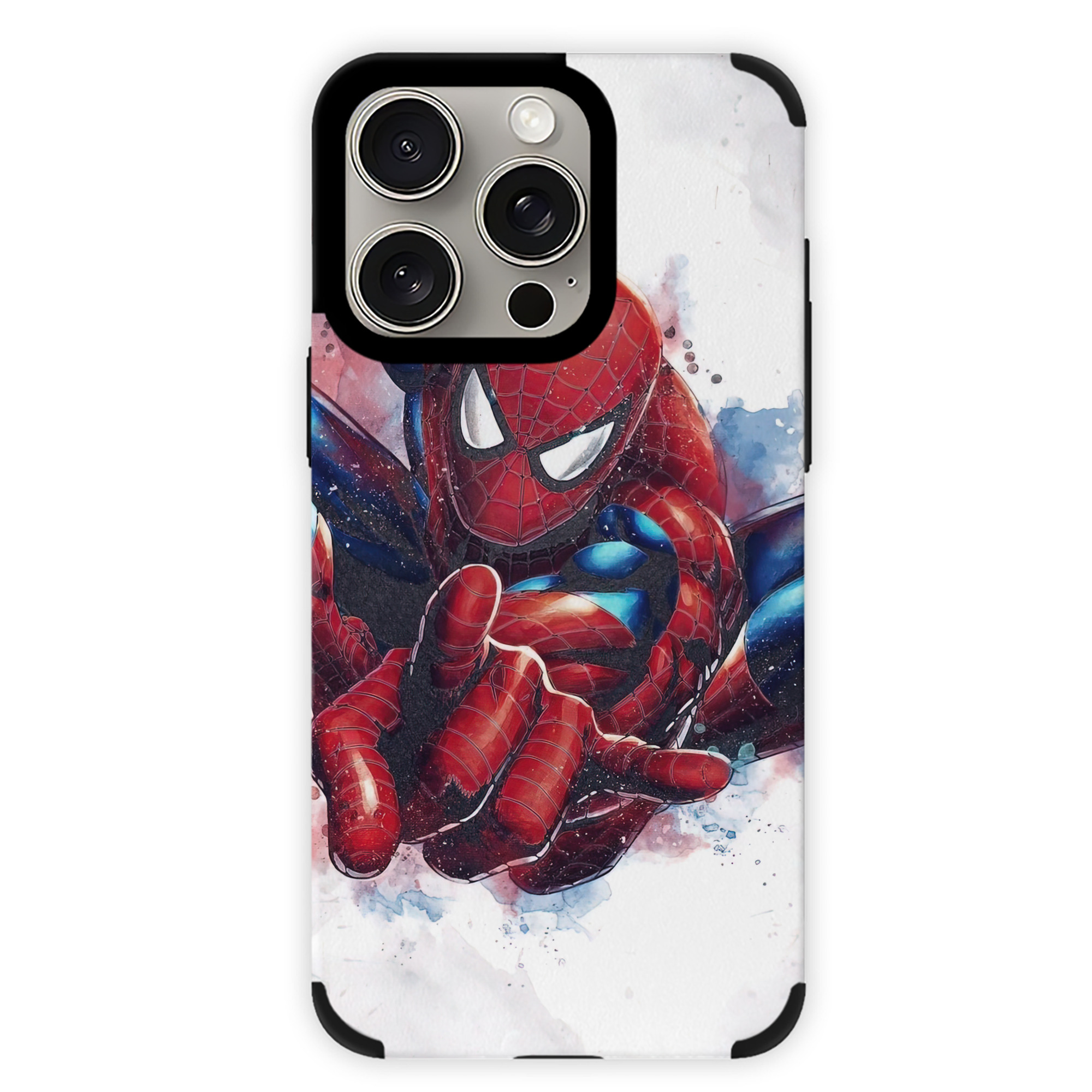 （画像用） Spider Man スパイダーマン 【iPhone15ProMax対応】 PUレザー スマホケース 耐衝撃＆黄変防止
