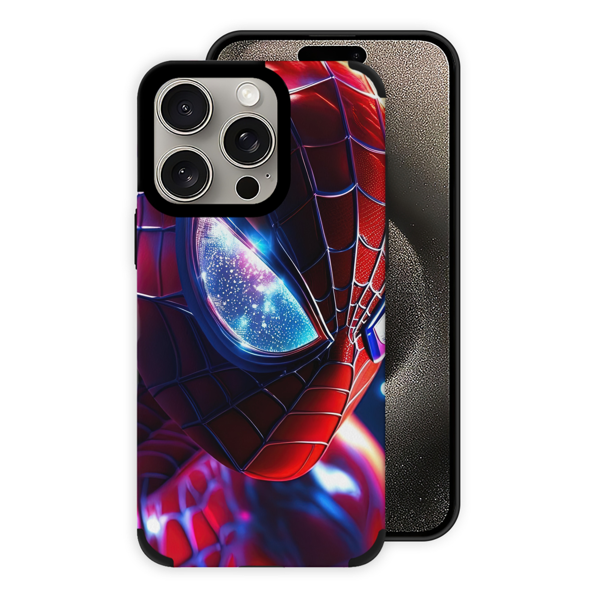 Spider Man スパイダーマン 【iPhone15ProMax対応】 PUレザー スマホケース 耐衝撃＆黄変防止