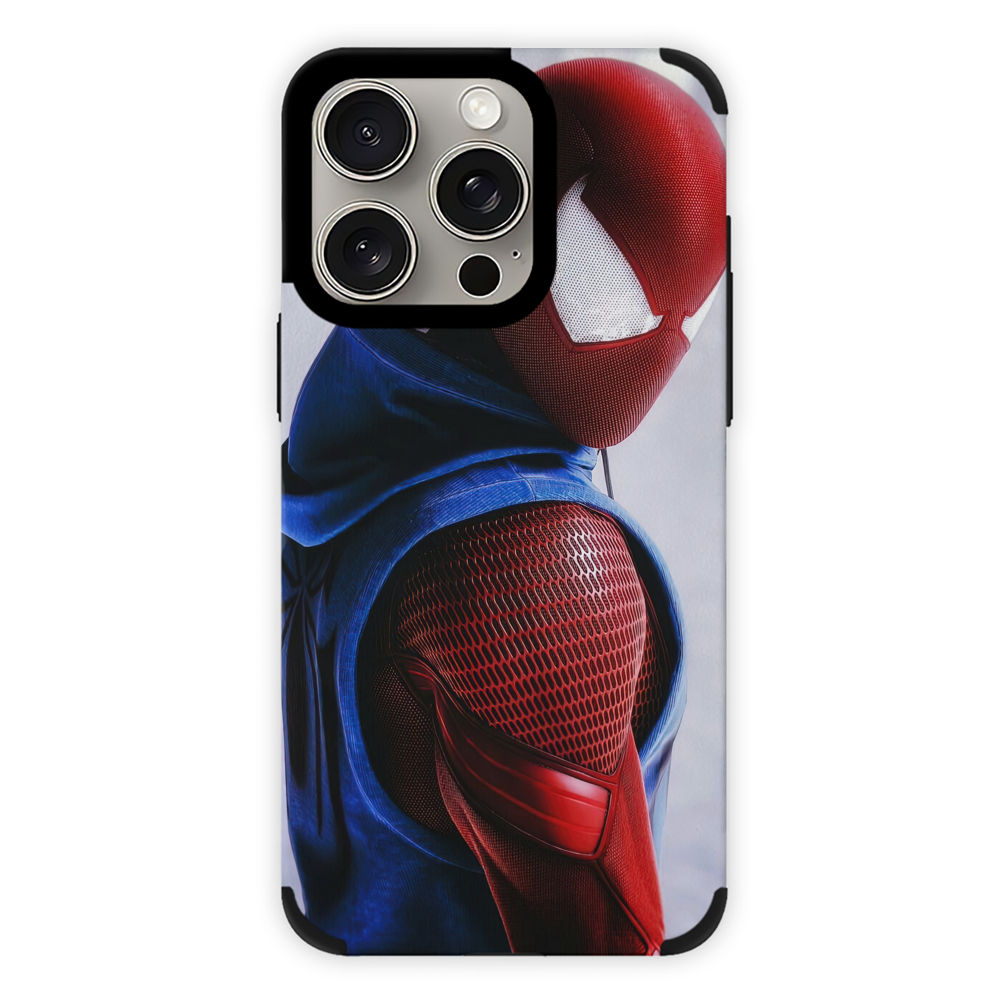 （画像用） Spider Man スパイダーマン 【iPhone15ProMax対応】 PUレザー スマホケース 耐衝撃＆黄変防止