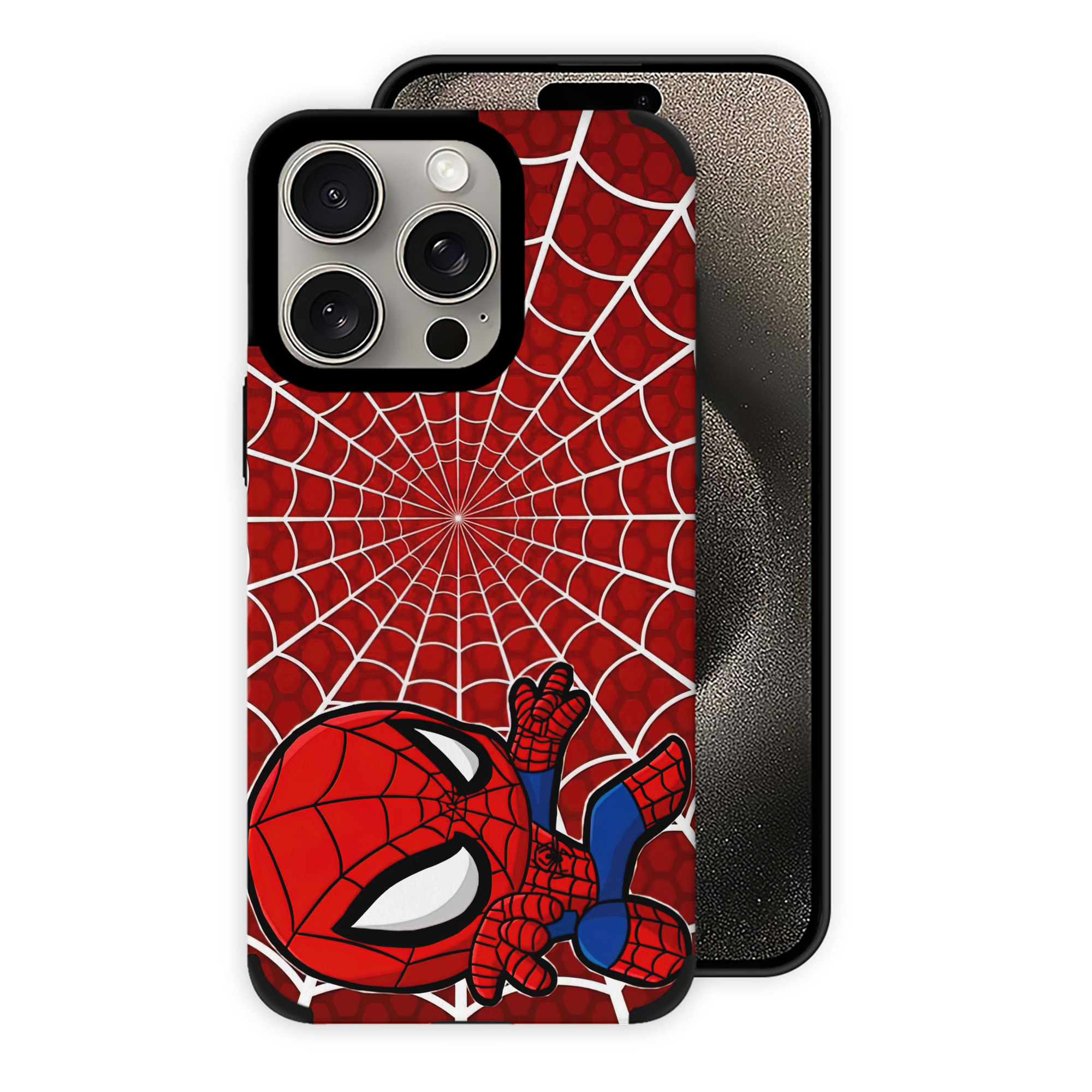 Spider Man スパイダーマン 【iPhone15ProMax対応】 PUレザー スマホケース 耐衝撃＆黄変防止