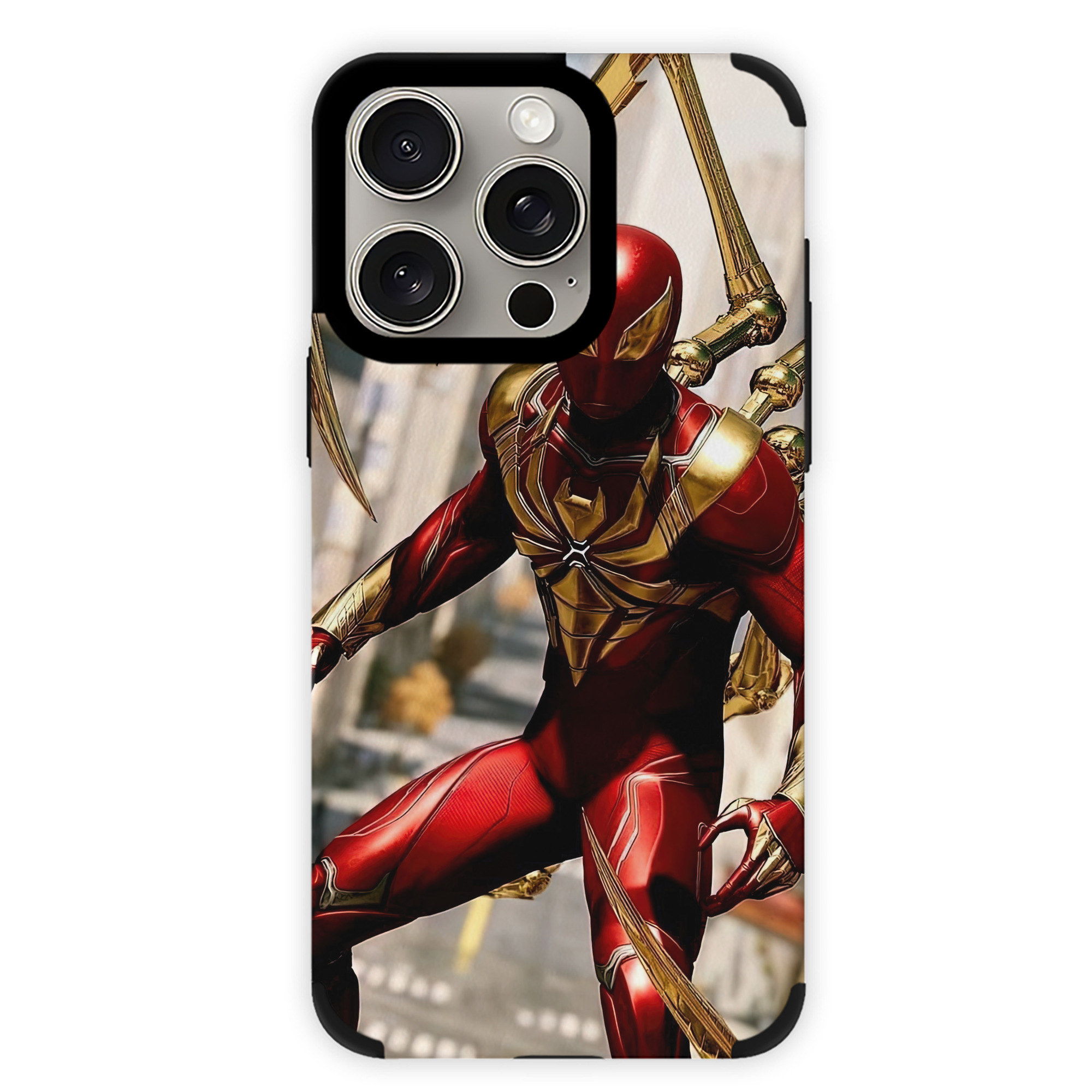 （画像用） Spider Man スパイダーマン 【iPhone15ProMax対応】 PUレザー スマホケース 耐衝撃＆黄変防止