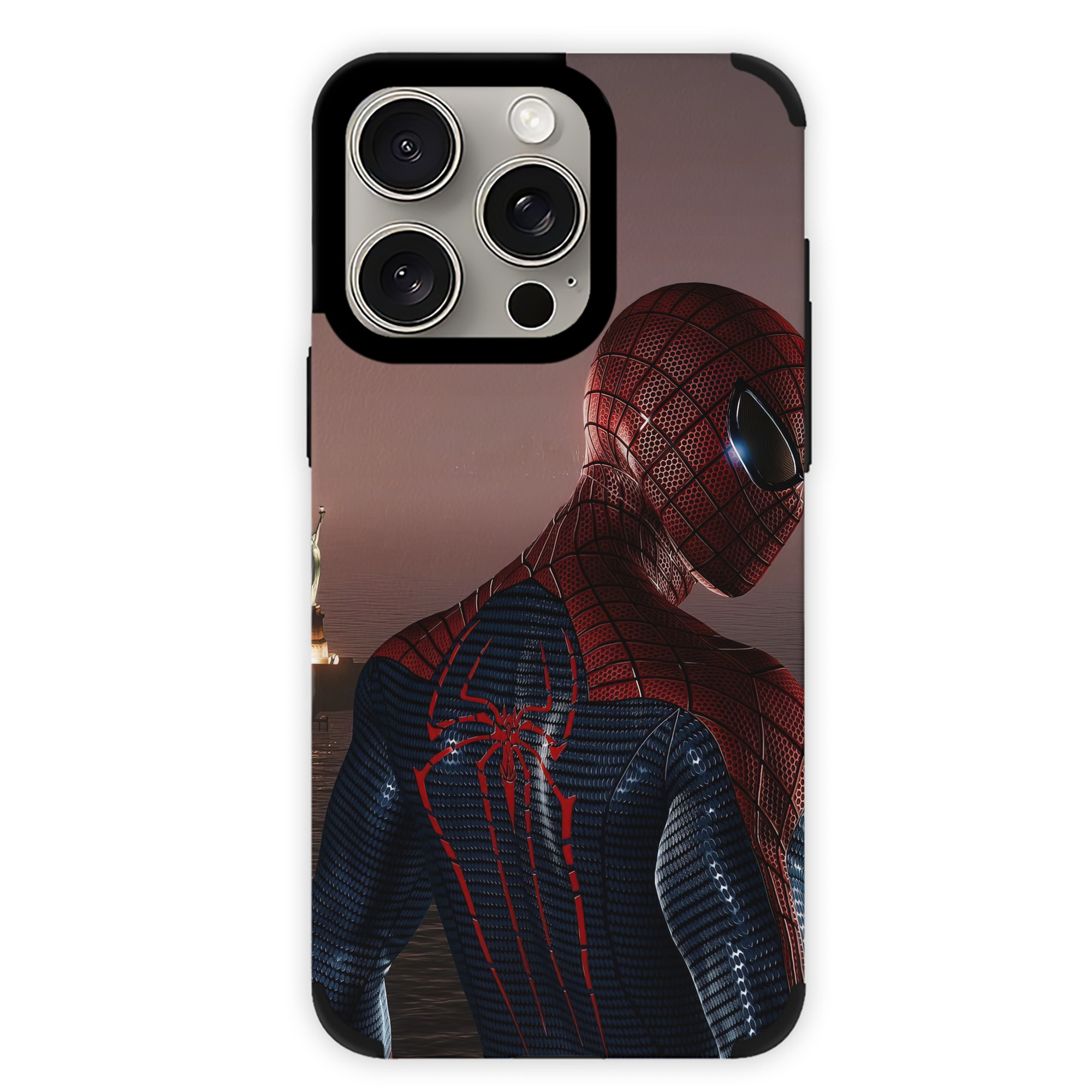 Spider Man スパイダーマン 【iPhone15ProMax対応】 PUレザー スマホケース 耐衝撃＆黄変防止