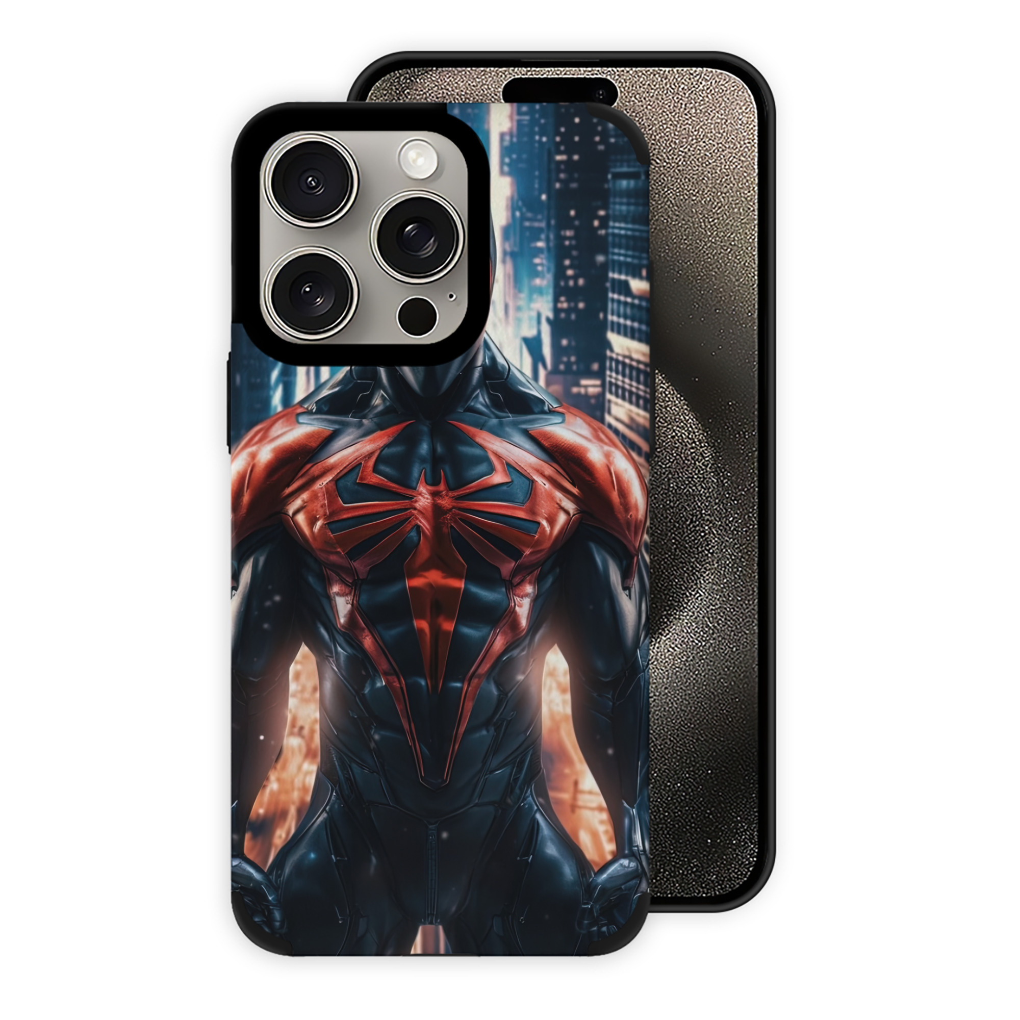 Spider Man スパイダーマン 【iPhone15ProMax対応】 PUレザー スマホケース 耐衝撃＆黄変防止
