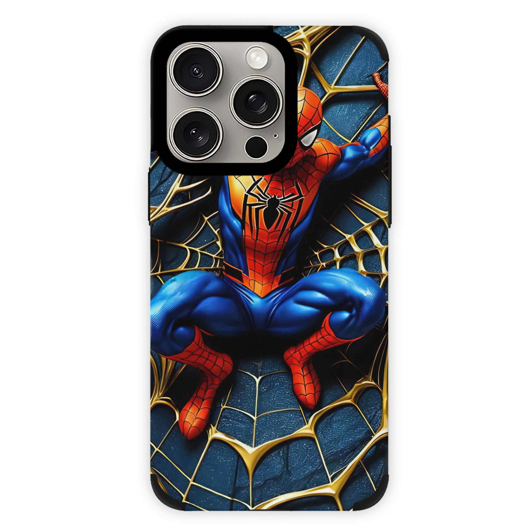 Spider Man スパイダーマン 【iPhone15ProMax対応】 PUレザー スマホケース 耐衝撃＆黄変防止