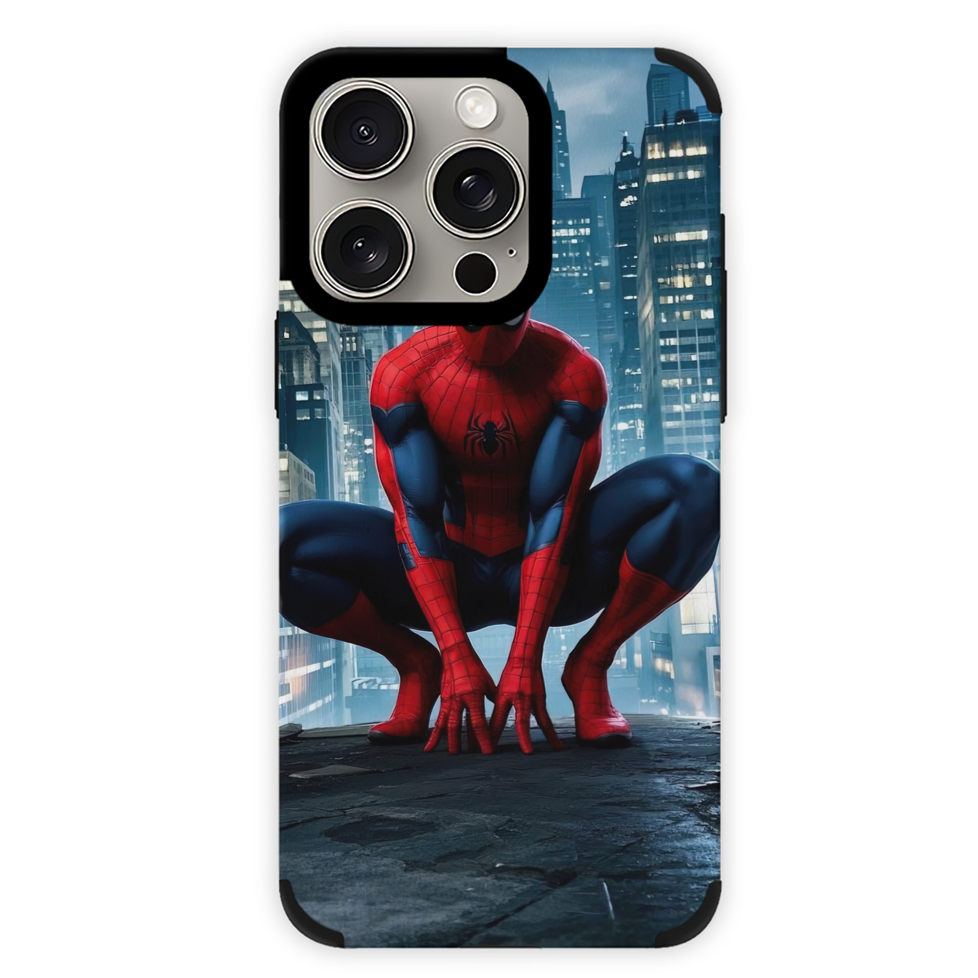 Spider Man スパイダーマン 【iPhone15ProMax対応】 PUレザー スマホケース 耐衝撃＆黄変防止