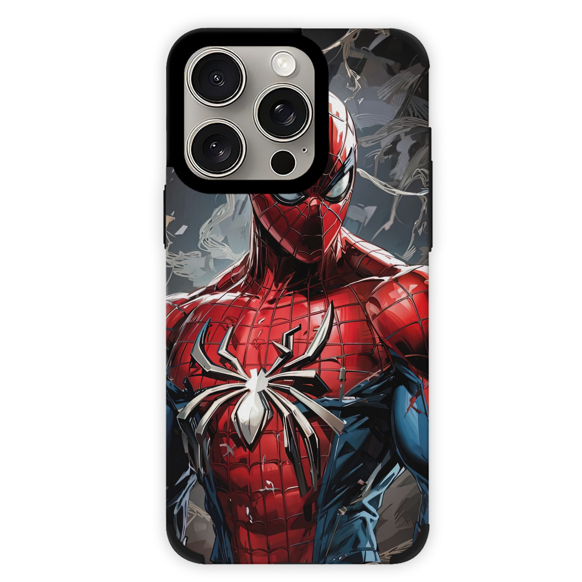 Spider Man スパイダーマン 【iPhone15ProMax対応】 PUレザー スマホケース 耐衝撃＆黄変防止