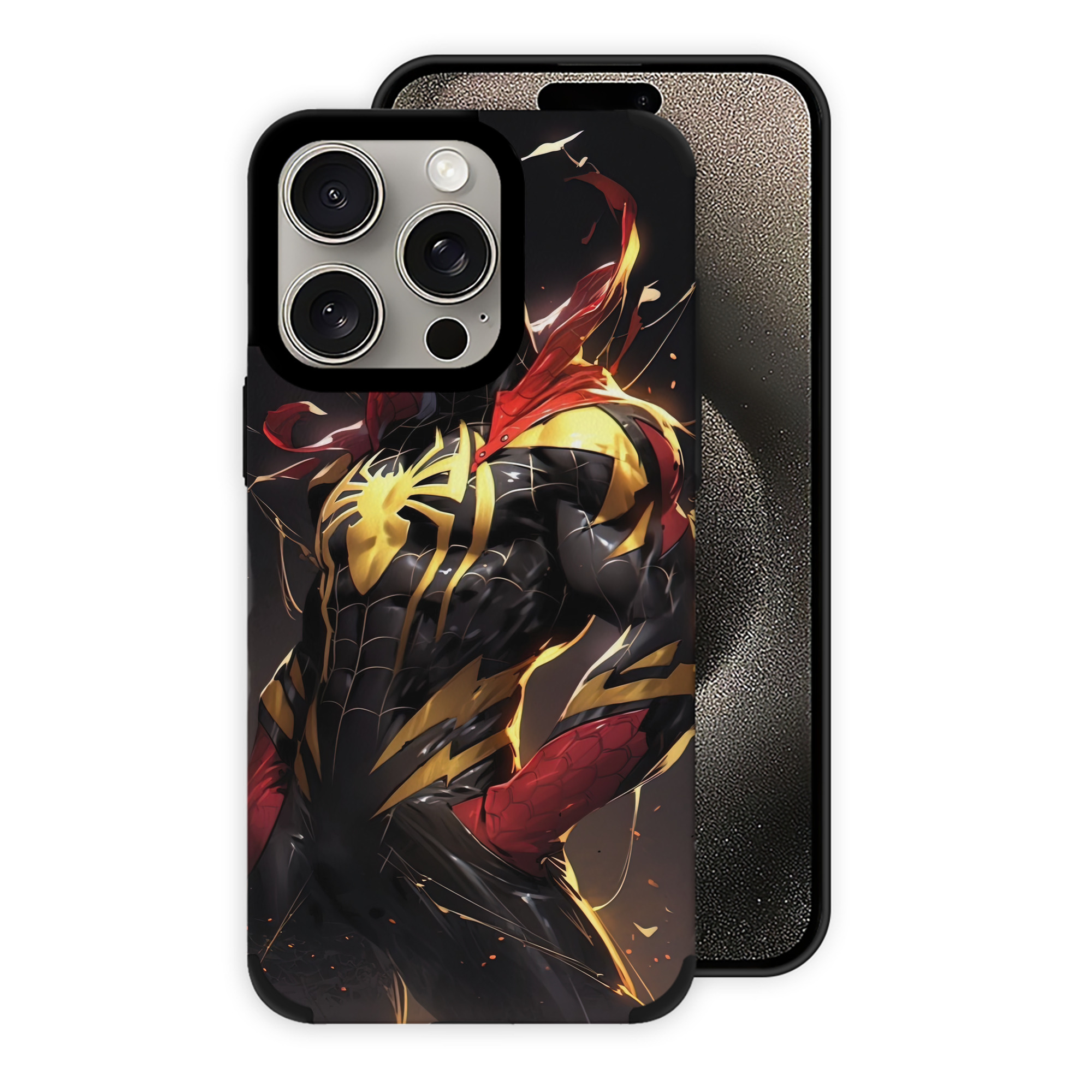 Spider Man スパイダーマン 【iPhone15ProMax対応】 PUレザー スマホケース 耐衝撃＆黄変防止