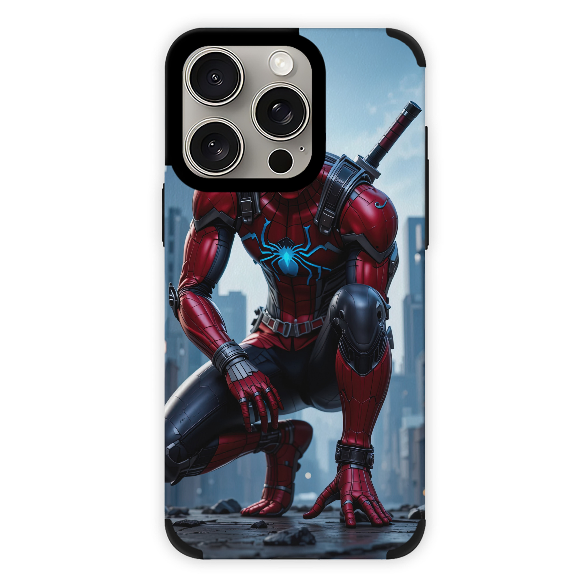 Spider Man スパイダーマン 【iPhone15ProMax対応】 PUレザー スマホケース 耐衝撃＆黄変防止