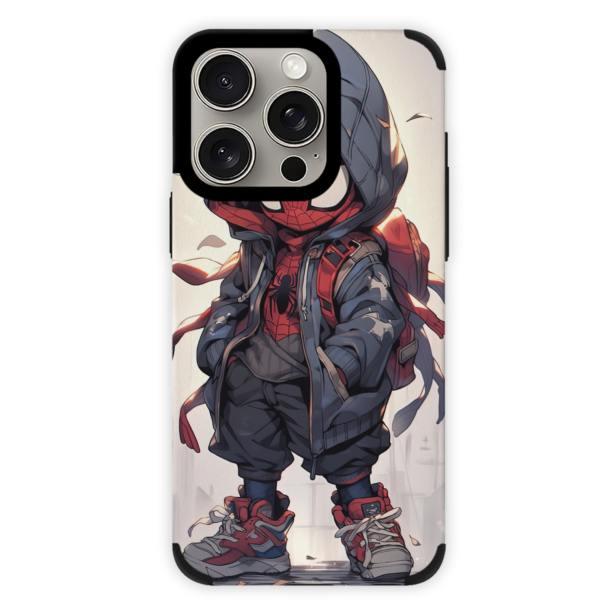 Spider Man スパイダーマン 【iPhone15ProMax対応】 PUレザー スマホケース 耐衝撃＆黄変防止