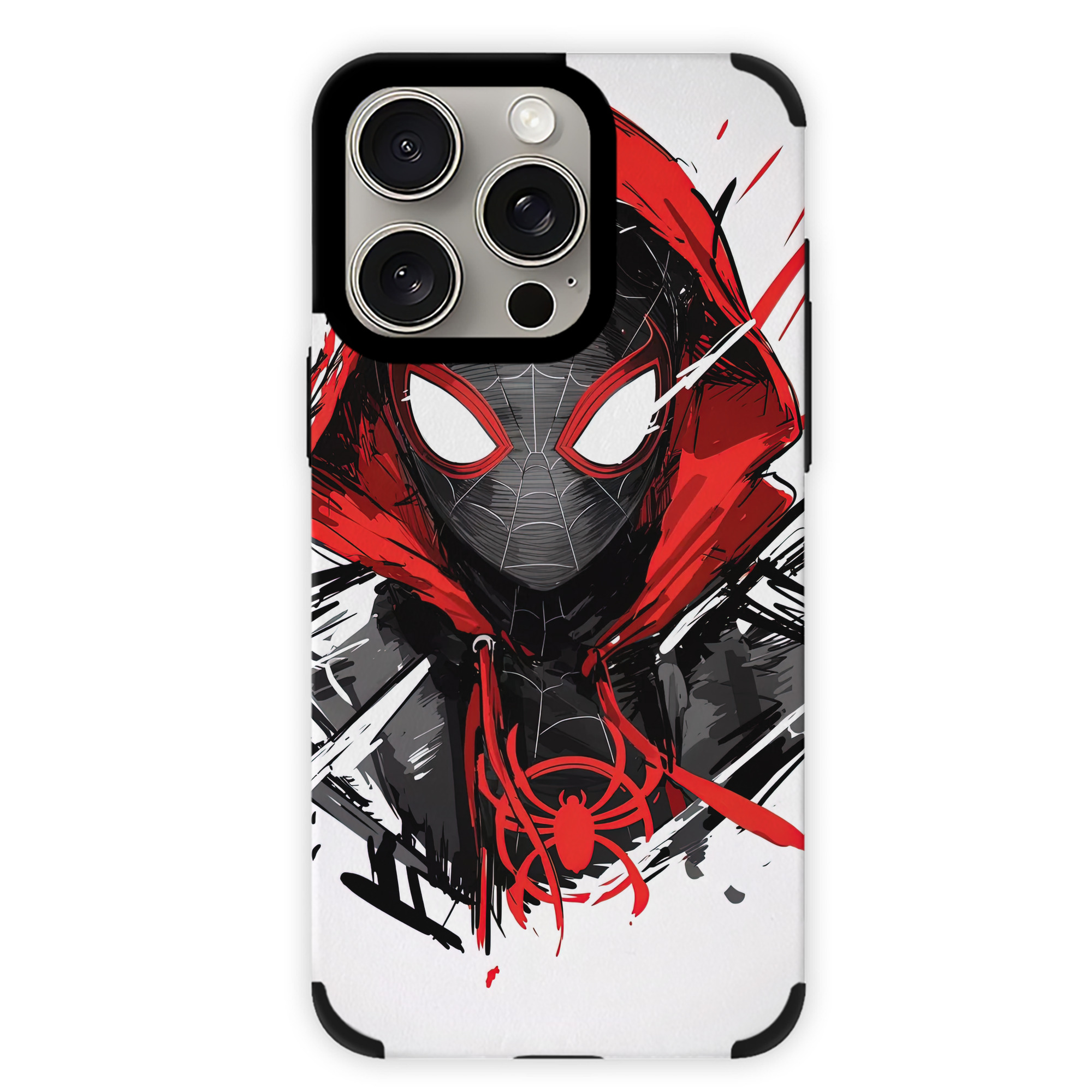 Spider Man スパイダーマン 【iPhone15ProMax対応】 PUレザー スマホケース 耐衝撃＆黄変防止