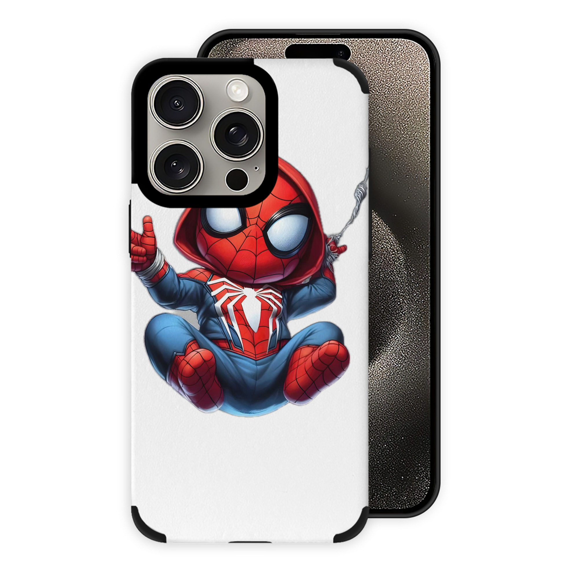 Spider Man スパイダーマン 【iPhone15ProMax対応】 PUレザー スマホケース 耐衝撃＆黄変防止