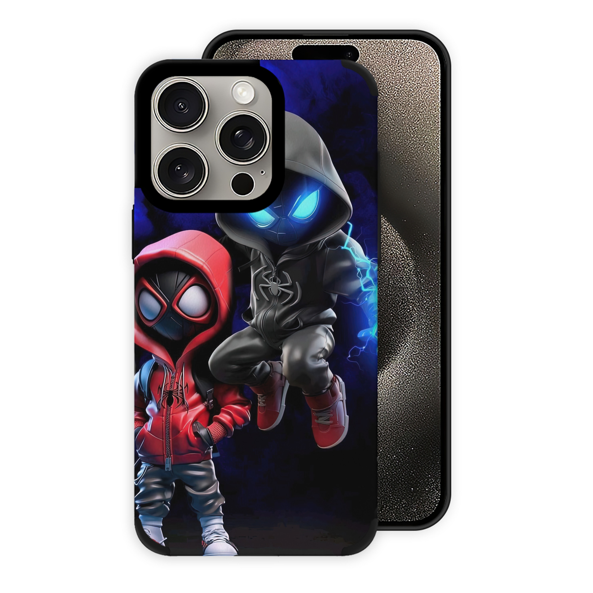 Spider Man スパイダーマン 【iPhone15ProMax対応】 PUレザー スマホケース 耐衝撃＆黄変防止